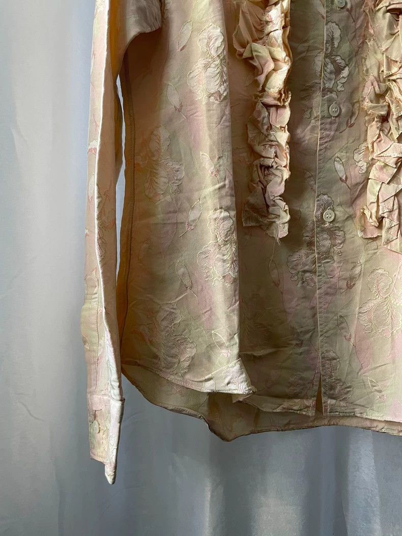 Comme des Garcons Comme des Garcons Medieval floral long-sleeve ruffled shirt Size M / US 6-8 / IT 42-44 - 4 Thumbnail
