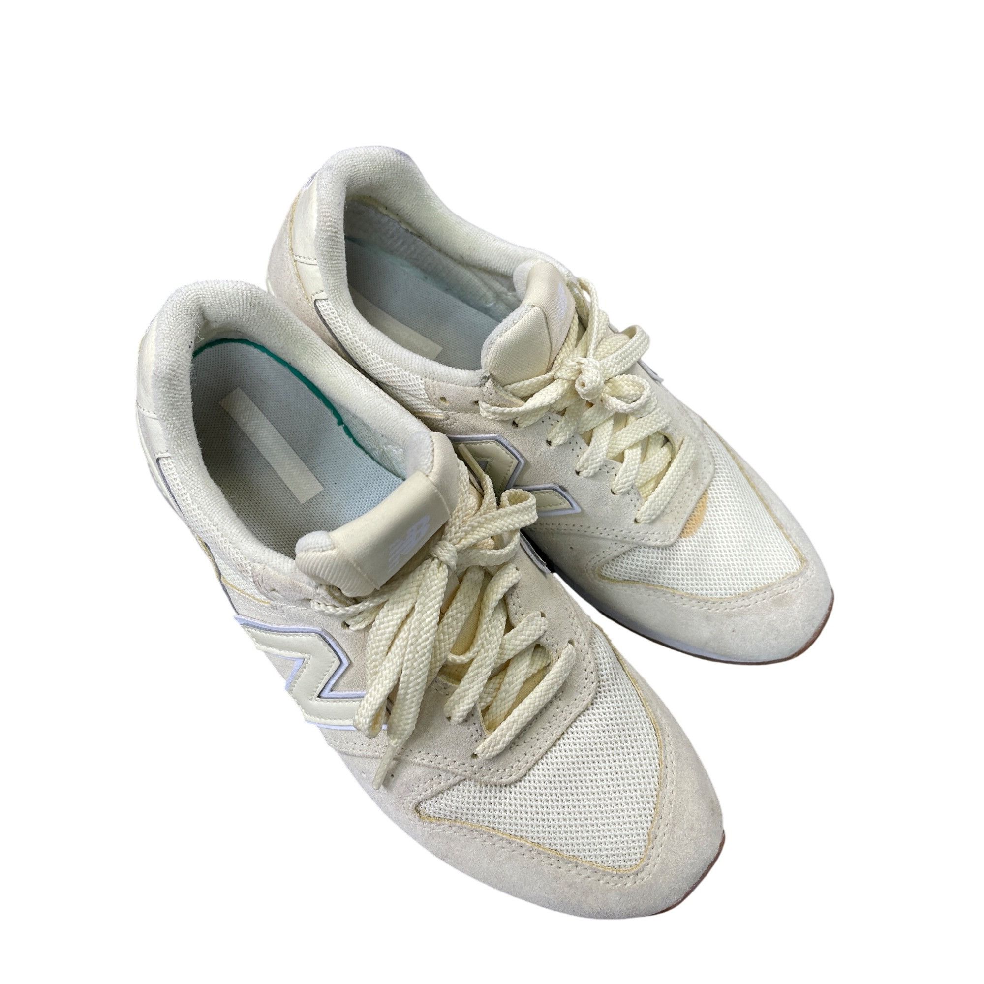 New Balance New Balance Womens 996 Yellow Suede Sneakers Size 9 SKU 8820 Size US 9 / IT 39 - 14 Thumbnail