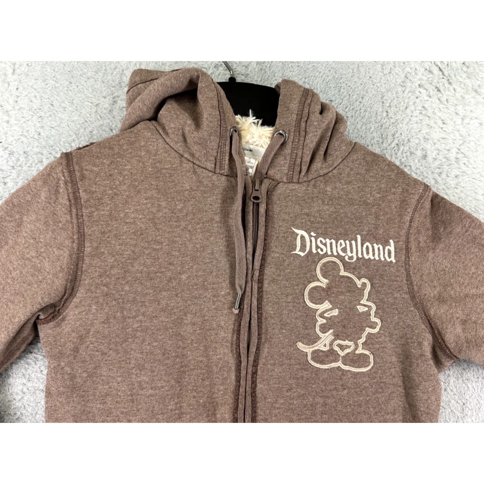 Disney Disney Mickey Mouse Sweater Full Zip Hoodie Womens S Brown Size S / US 4 / IT 40 - 4 Thumbnail
