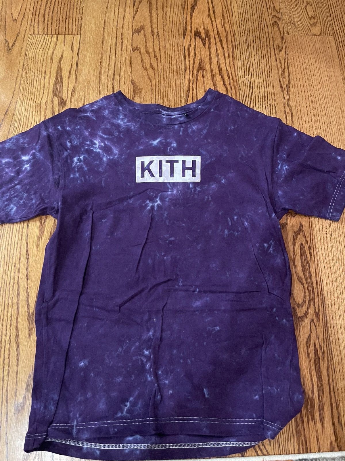 Kith Solid Dye Tee Purple