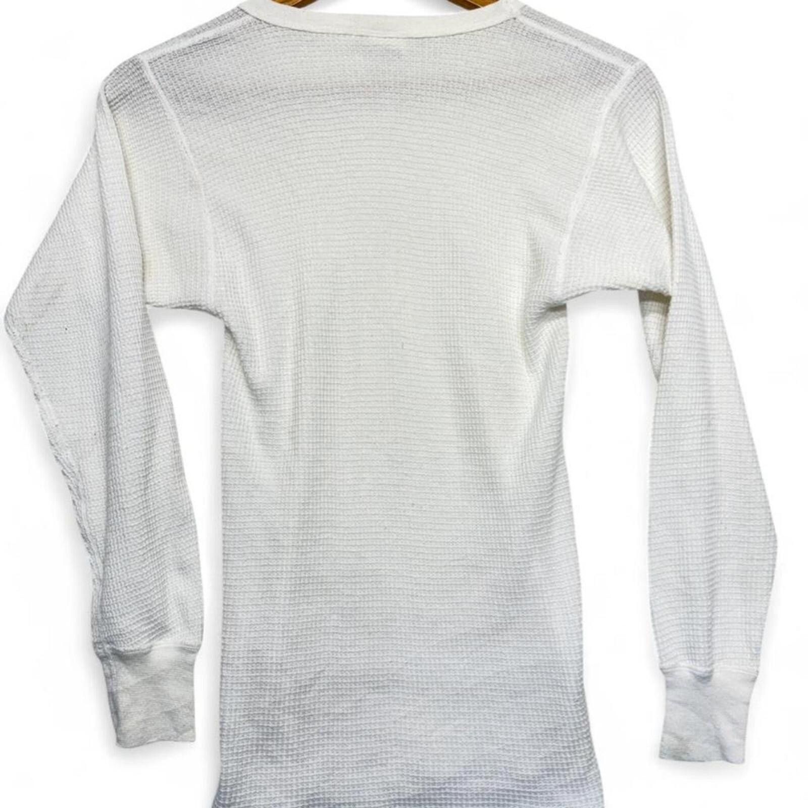 Other Vintage Northwest Territory 1980s white thermal long sleeve Size US M / EU 48-50 / 2 - 2 Thumbnail