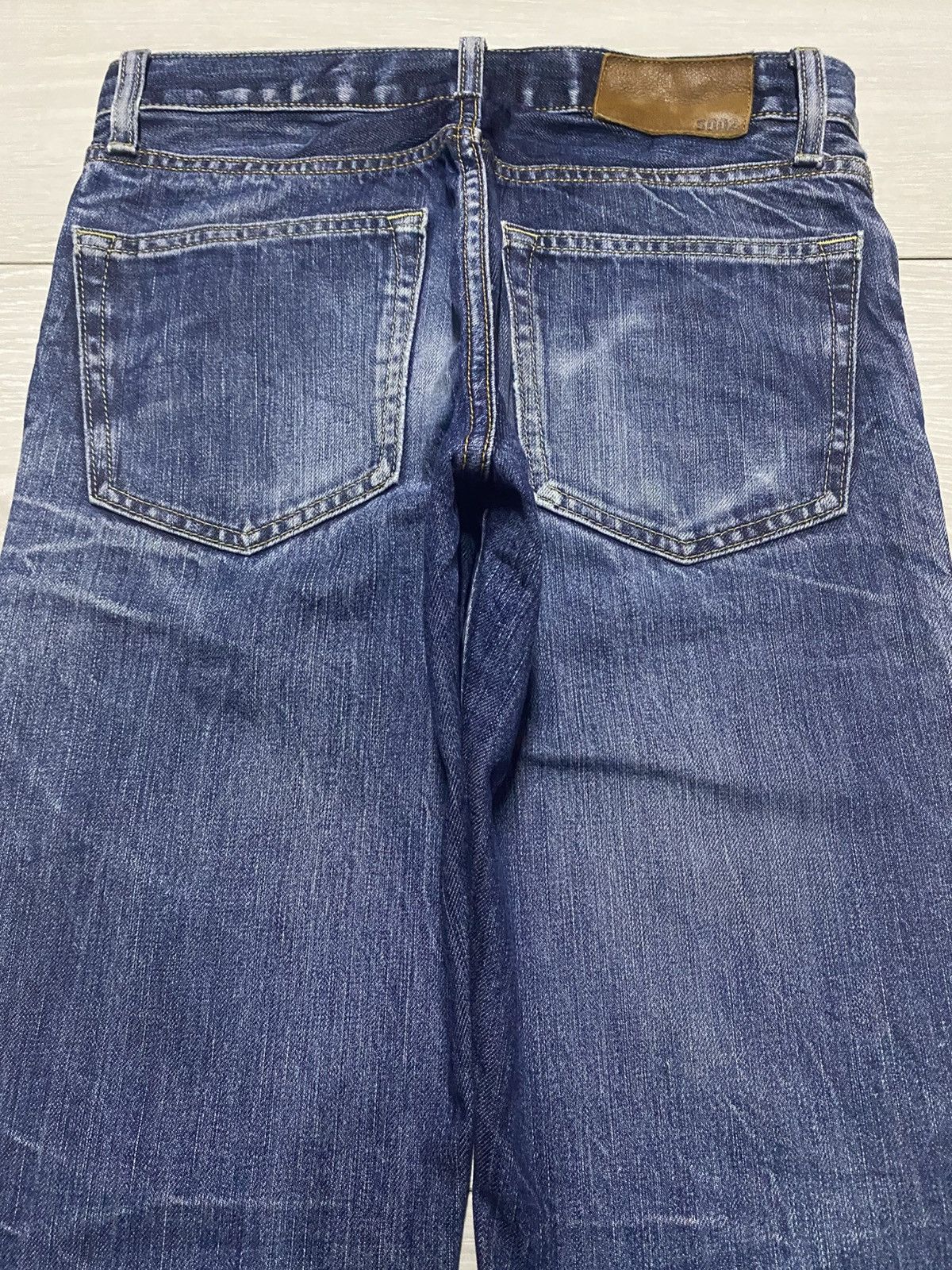 Japanese Brand Vintage Japanese Brand Uniqlo S-002 Blue Faded Wash Jeans Size US 28 / EU 44 - 4 Thumbnail