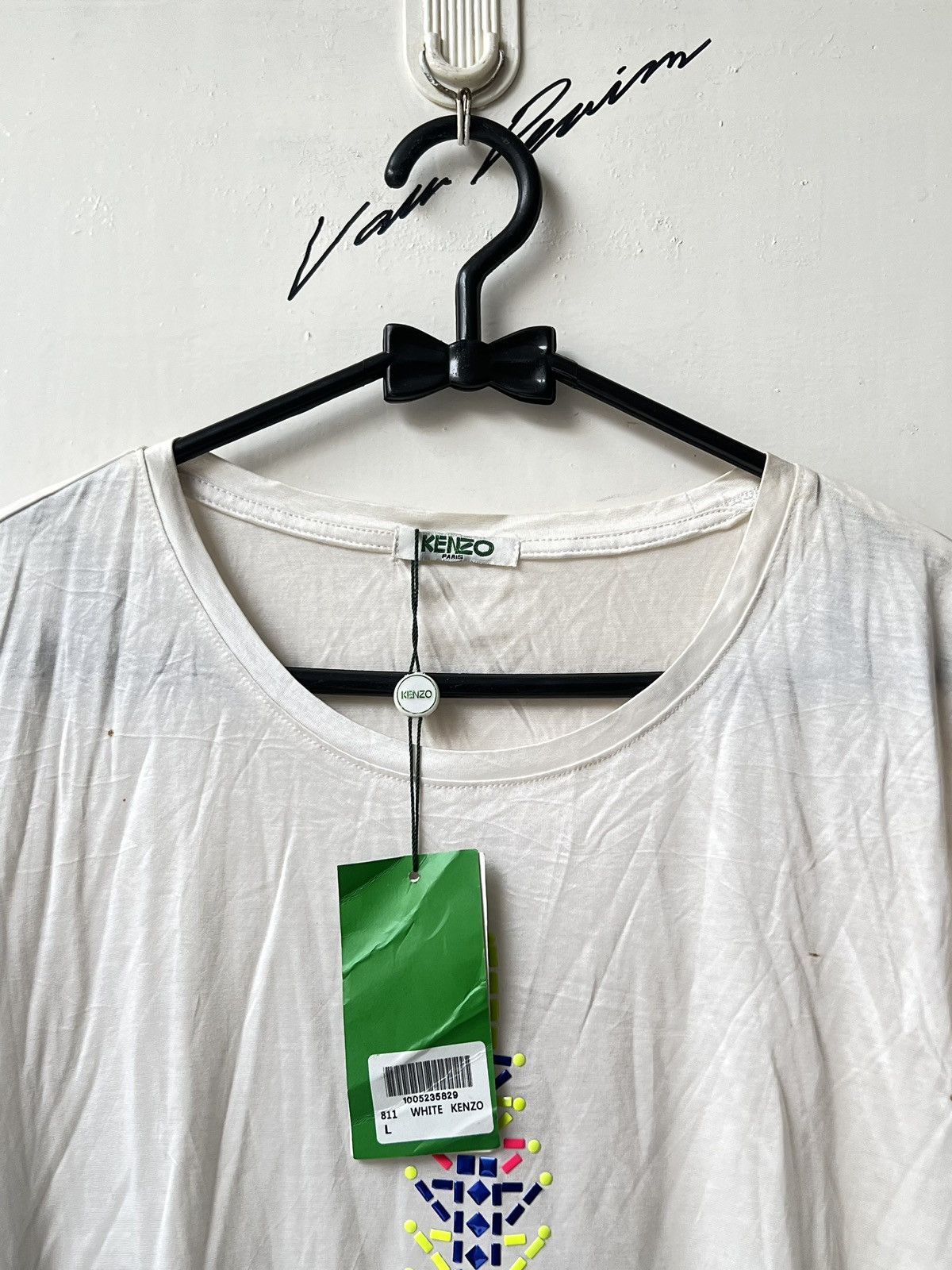 Kenzo KENZO Paris White T-shirt Size US XS / EU 42 / 0 - 11 Thumbnail