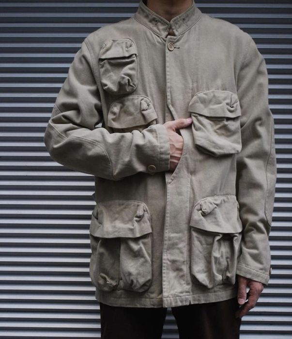 99aw Helmut Lang m69 flak jacket 48 ブラック - ブルゾン