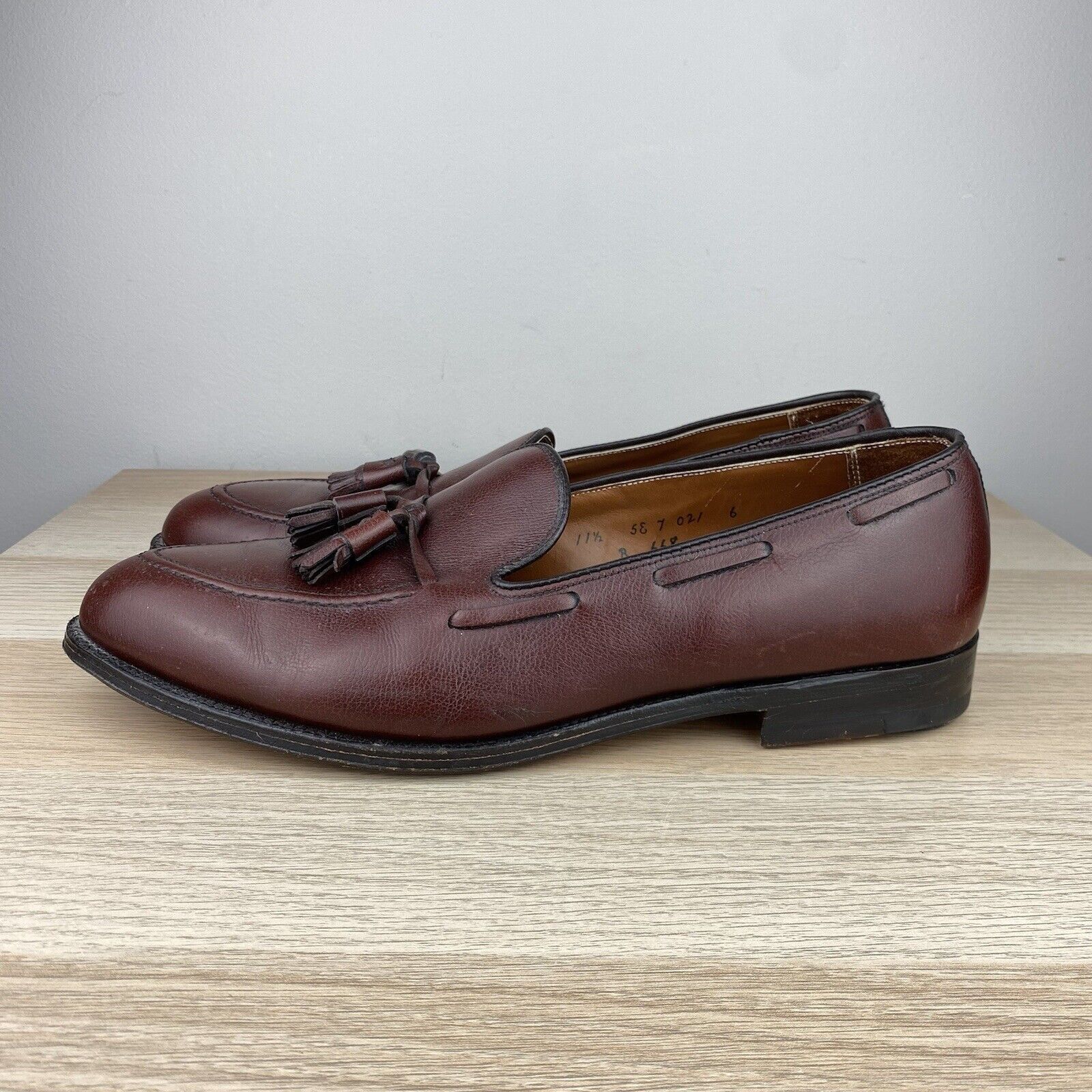 Alden Vintage Alden 668 Eljoy Tassel Slip On Loafer Leather 11.5 Size US 11.5 / EU 44-45 - 2 Thumbnail