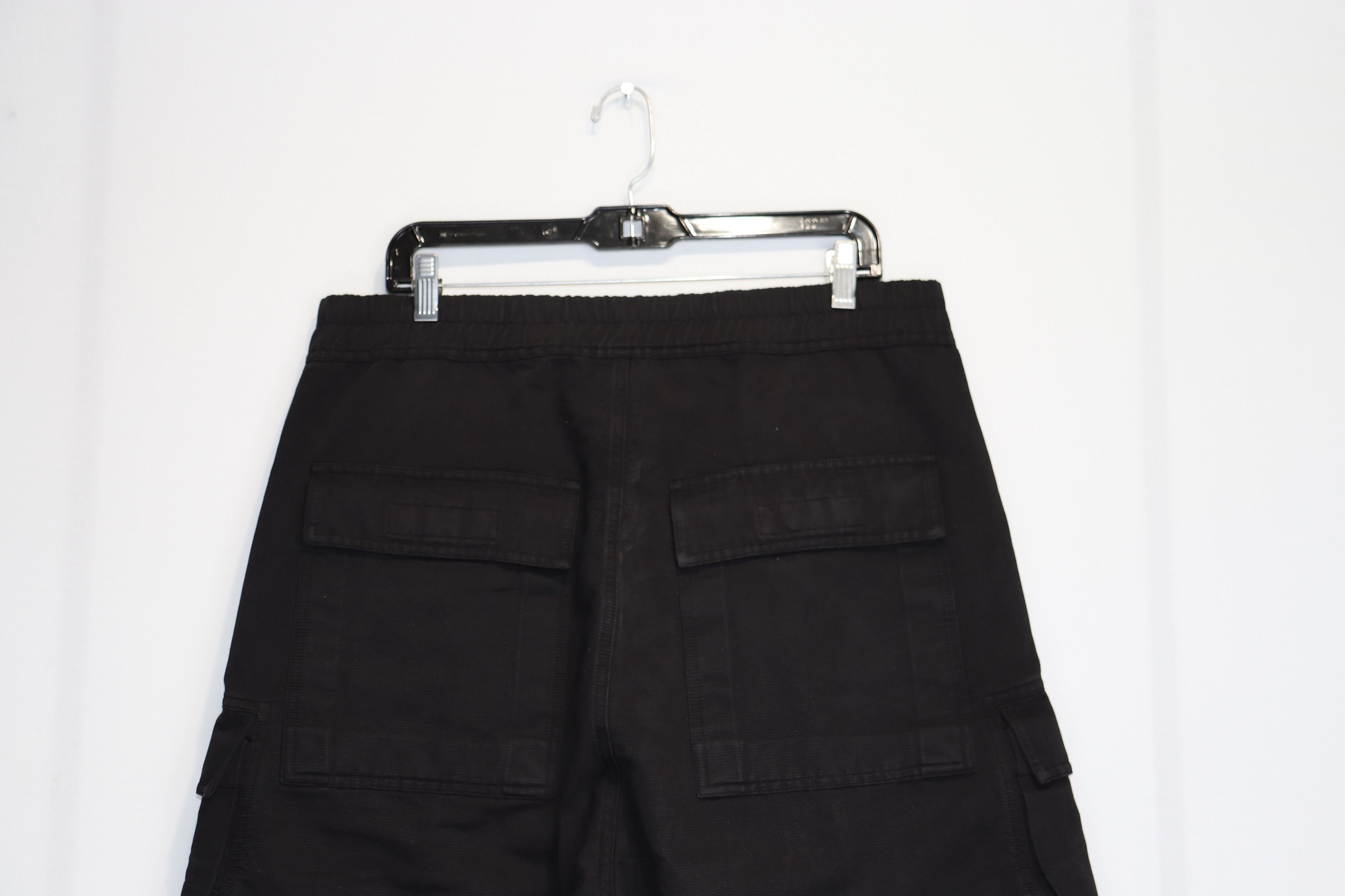 Rick Owens o1rshd1 Double Cargo Jumbo Belas in Black Size US 34 / EU 50 - 11 Thumbnail