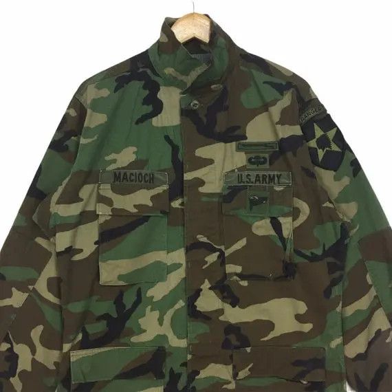Other Vtg Camouflage Army Military USAAF USMC Jacket 2nd Division Size US M / EU 48-50 / 2 - 4 Thumbnail