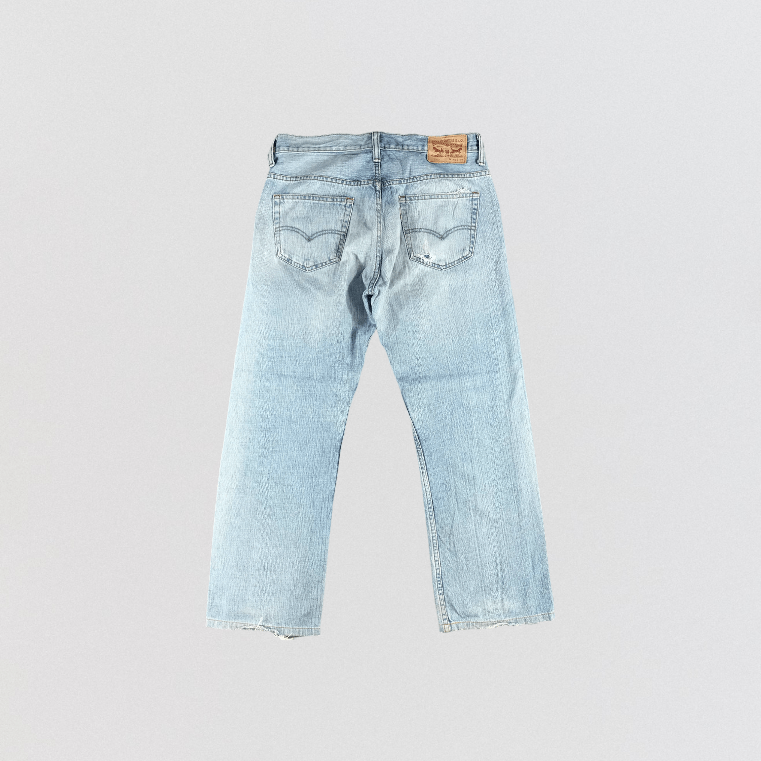 Levi's × Vintage Vintage Light Wash Levis 569 Jeans-JM2736 Size US 34 / EU 50 - 2 Thumbnail
