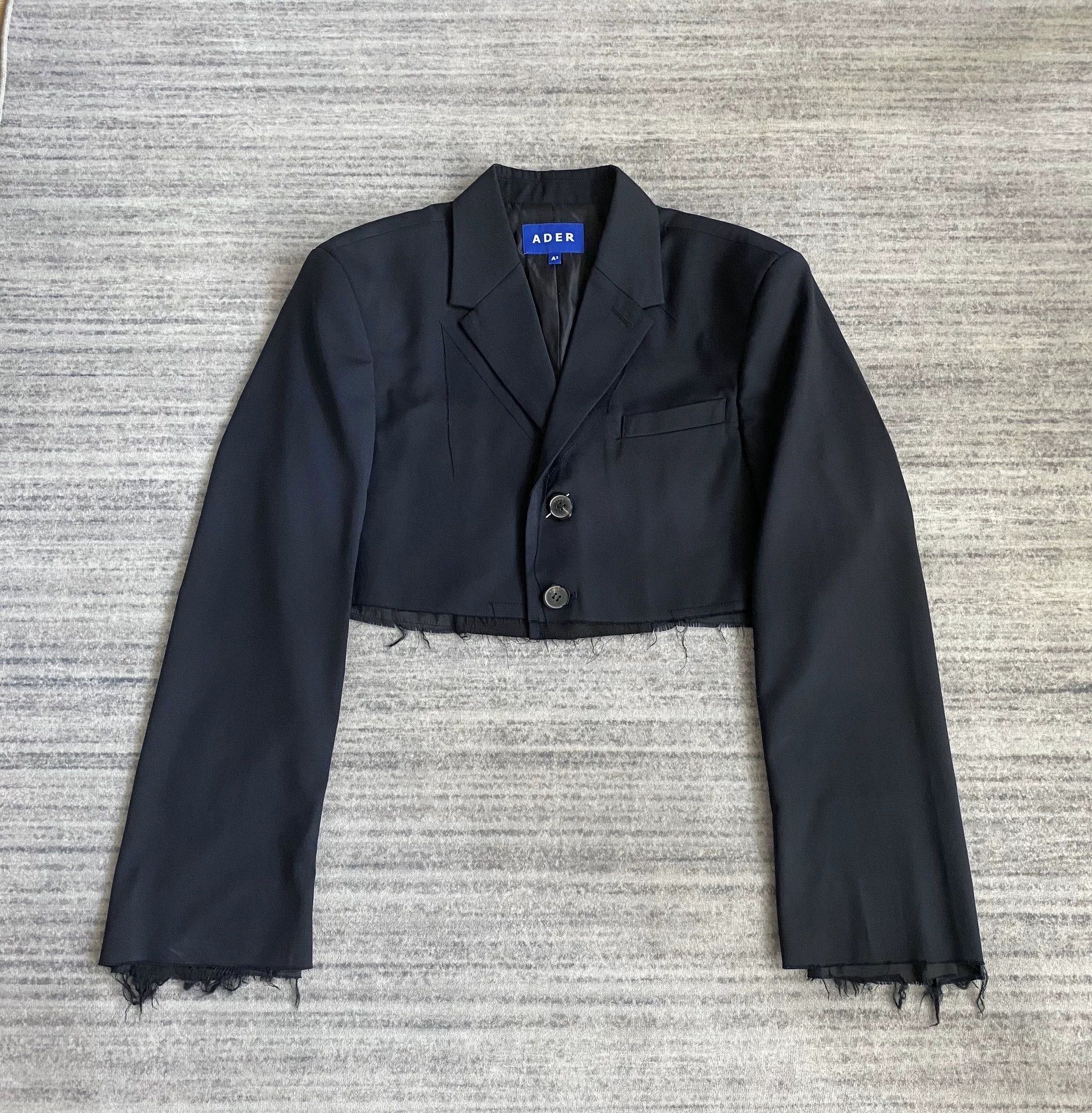 Ader Error Ader Error Deconstructed Distressed Short Unisex Blazer Size XS / US 0-2 / IT 36-38 - 1 Thumbnail