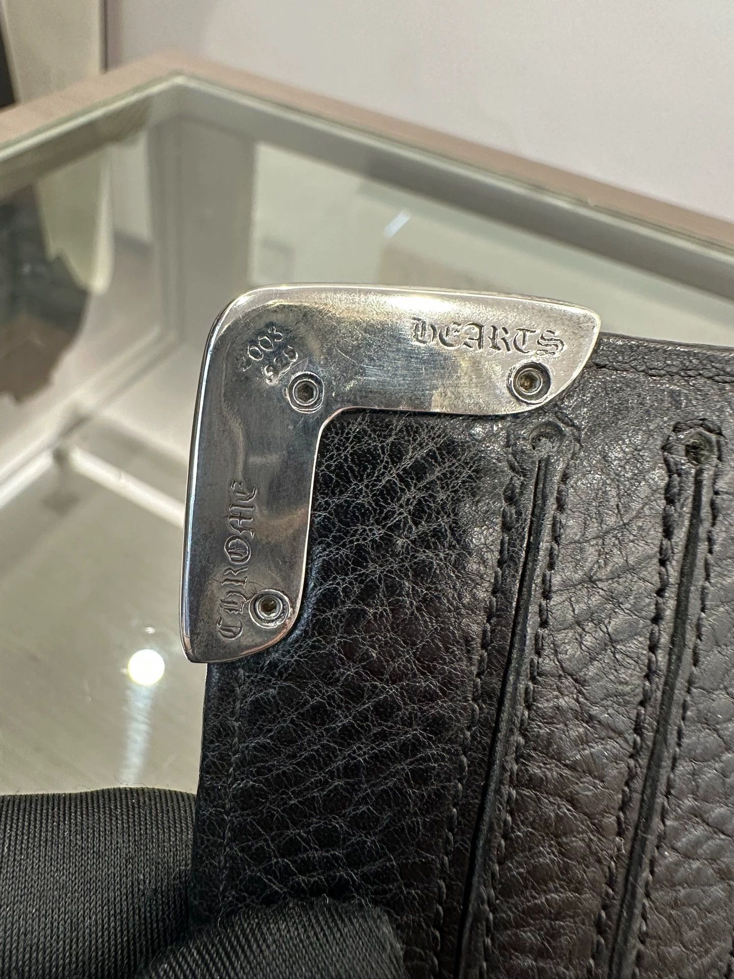 Chrome Hearts Chrome Hearts long flap wallet with four-cornered cross Size ONE SIZE - 8 Thumbnail