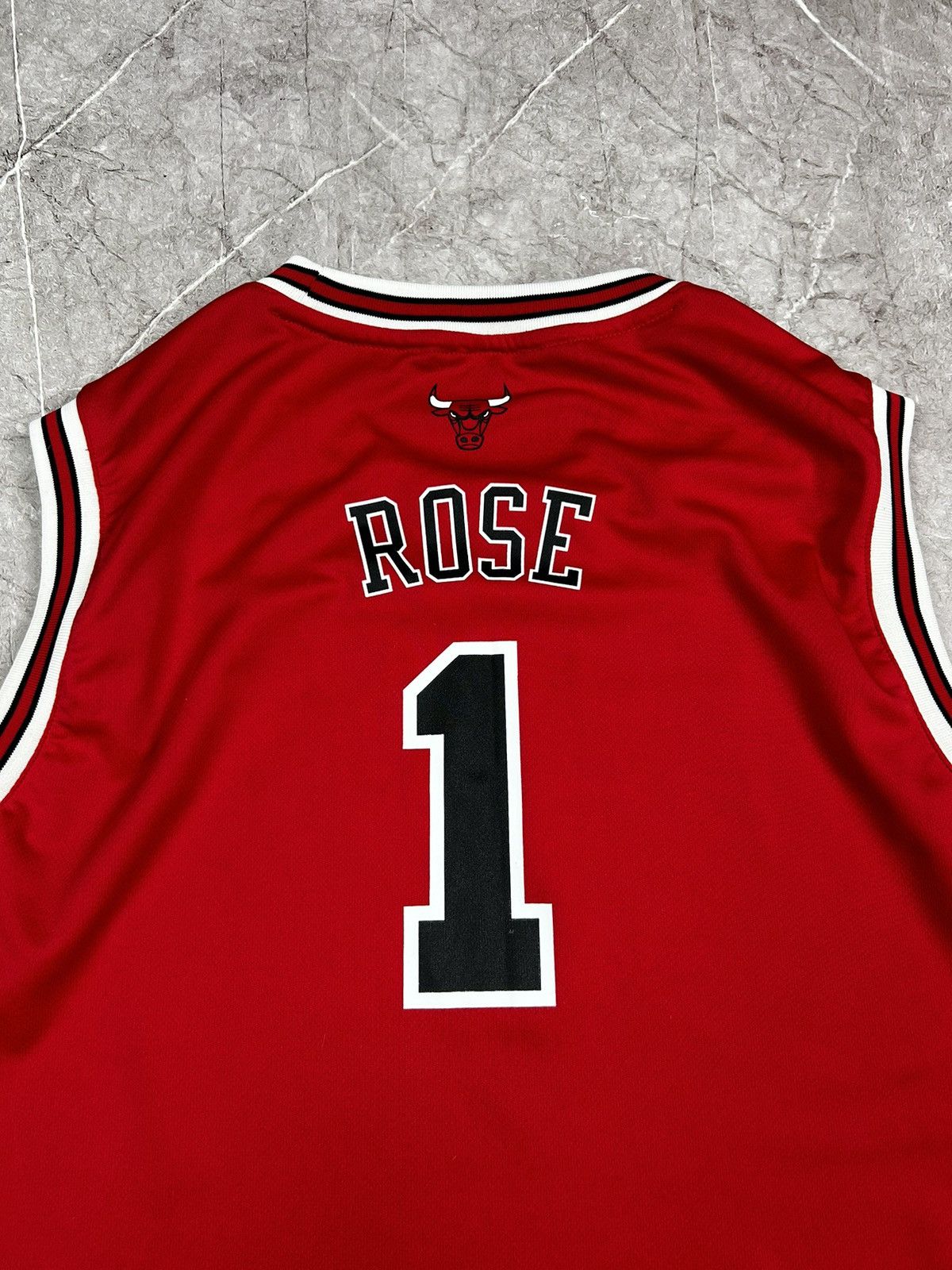 Adidas × NBA Adidas NBA Chicago Bulls Rose 1 jersey Size US XL / EU 56 / 4 - 3 Thumbnail