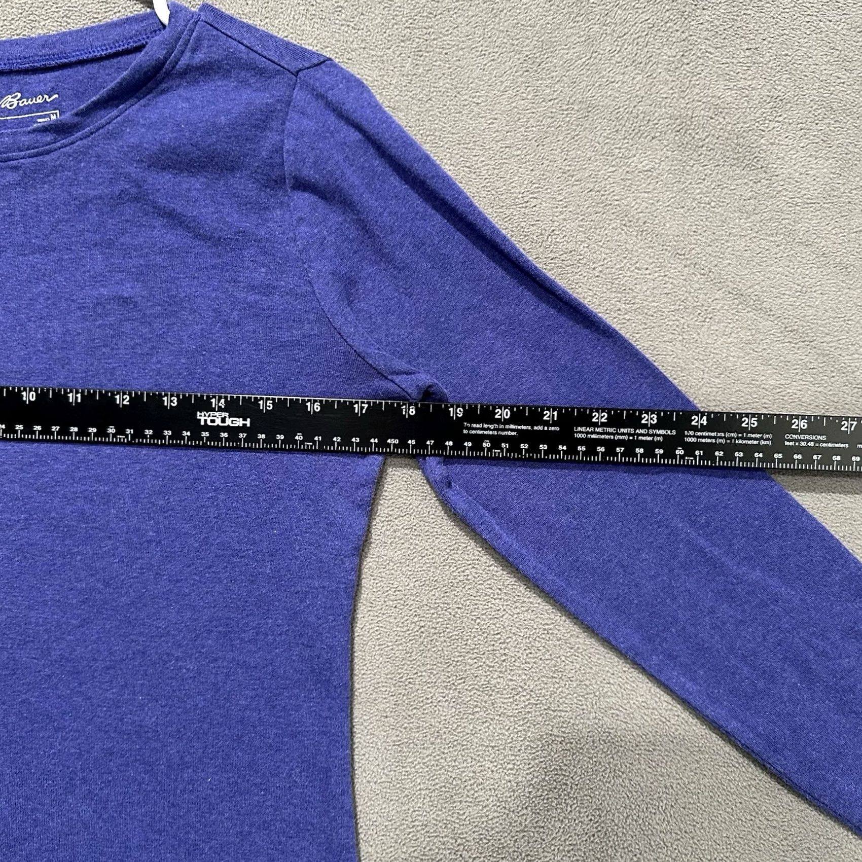 Eddie Bauer Eddie Bauer Shirt Womens M Purple Long Sleeve Casual Tee Cotton Crewneck Size M / US 6-8 / IT 42-44 - 5 Thumbnail