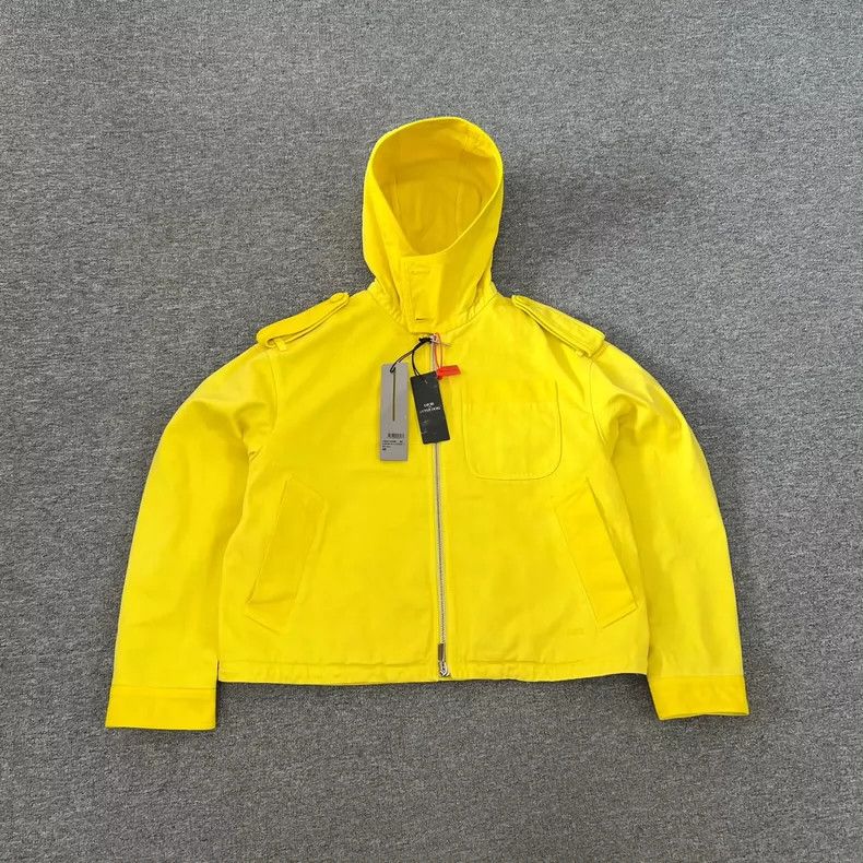 Dior Dior x Peter Doig Yellow Hooded Jacket Size US M / EU 48-50 / 2 - 1 Thumbnail