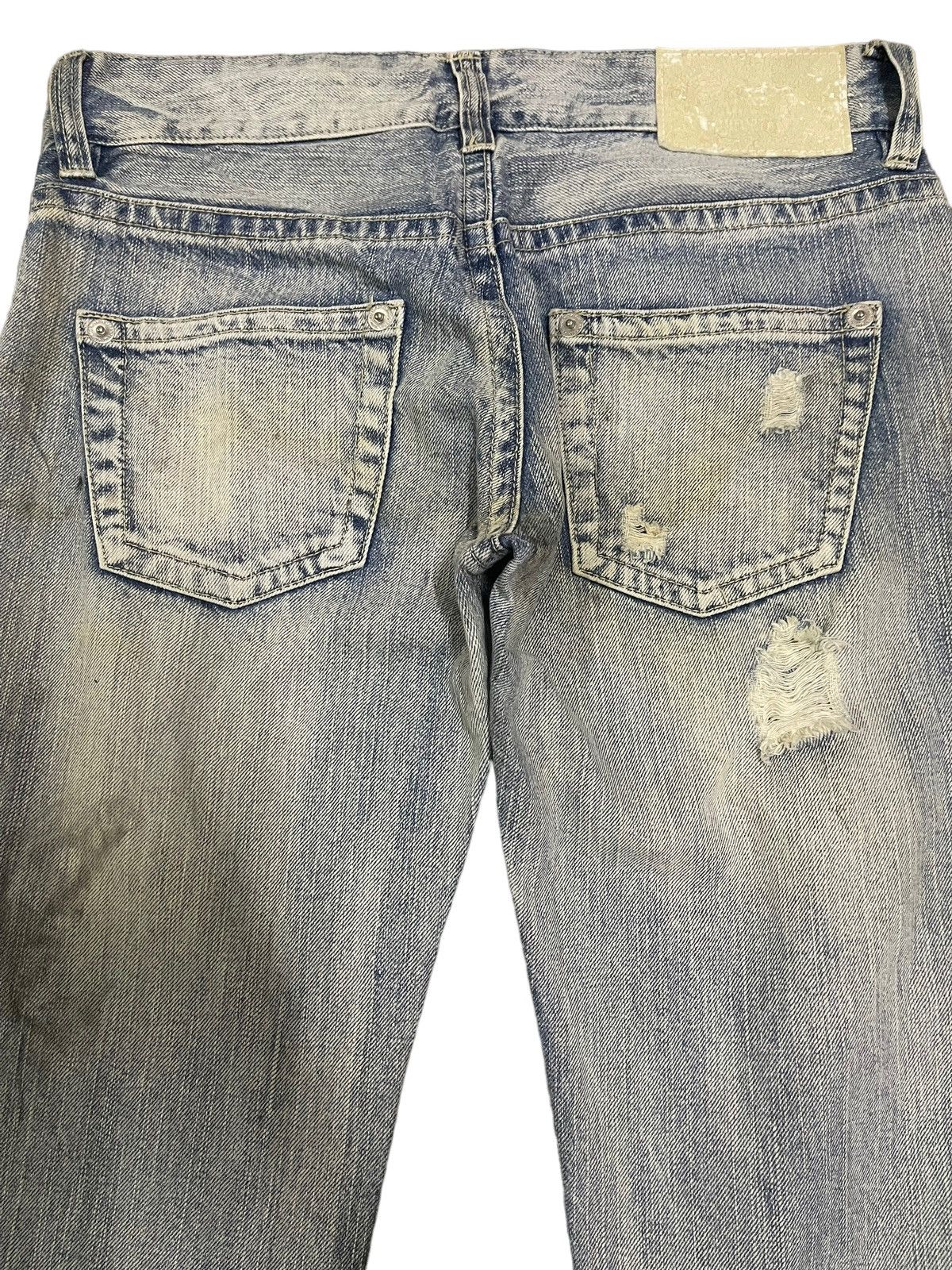 semanticdesign Vintage Japanese Brand Blue Wash Distressed Style Jeans Size US 31 - 4 Thumbnail