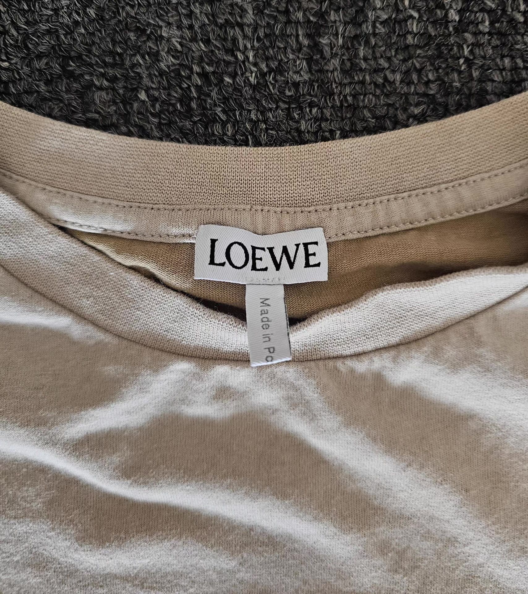Loewe Loewe off-white embroidered short-sleeve T-shirt Size US M / EU 48-50 / 2 - 3 Thumbnail