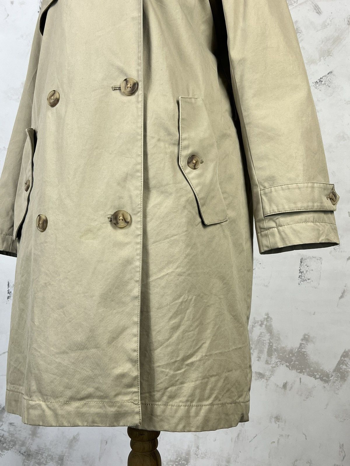 Gap Vintage GAP Classic Trench Coat Size L - XL Size L / US 10 / IT 46 - 6 Thumbnail