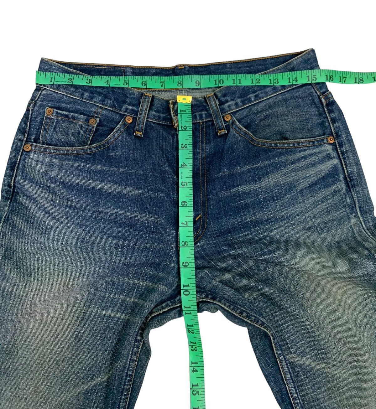 Levi's 🔥Vintage Levis 517 Distressed Flare Jeans Size US 30 / EU 46 - 15 Thumbnail