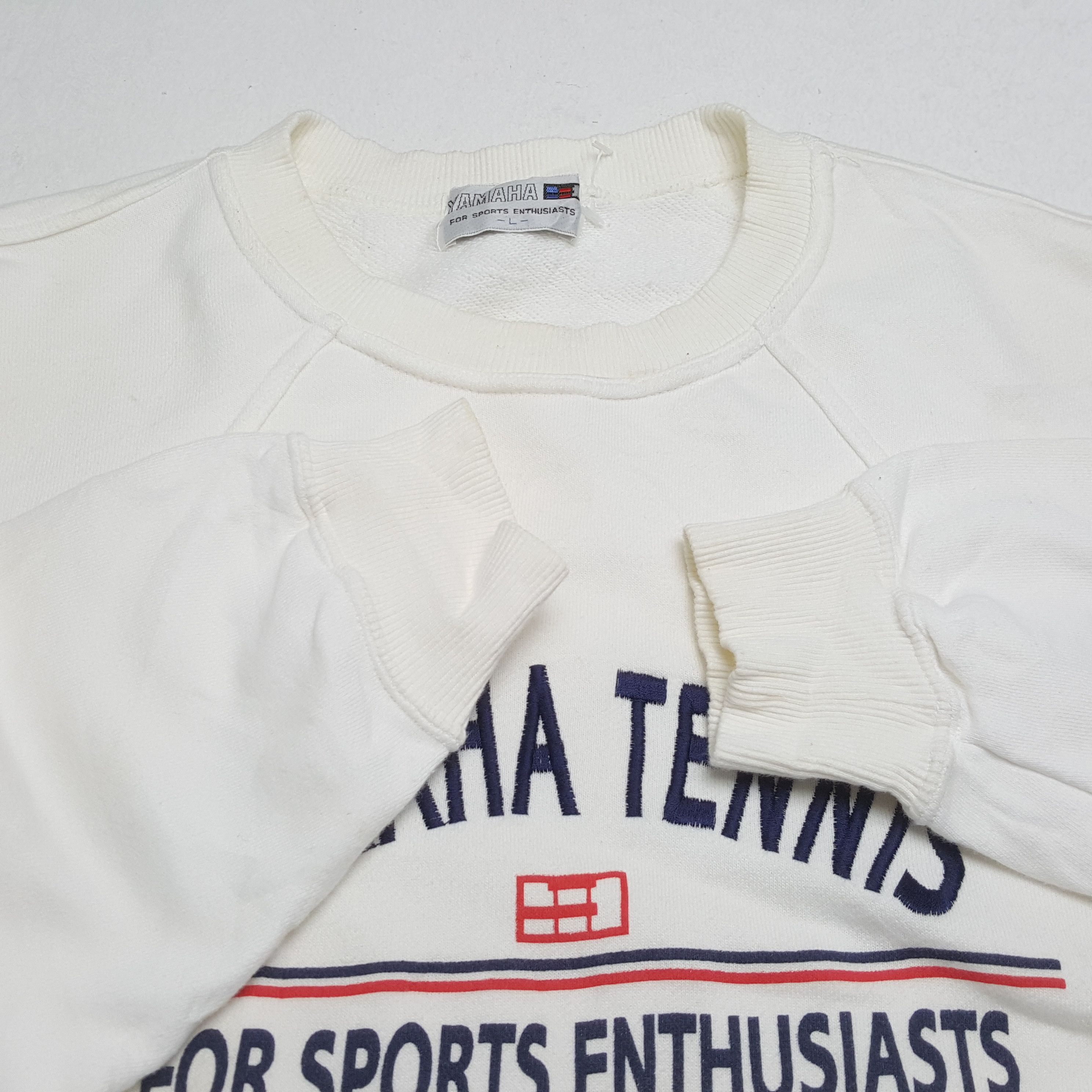 Vintage × Yamaha Vintage YAMAHA TENNIS Japanese Sportswear Sweatshirts Size US M / EU 48-50 / 2 - 9 Thumbnail