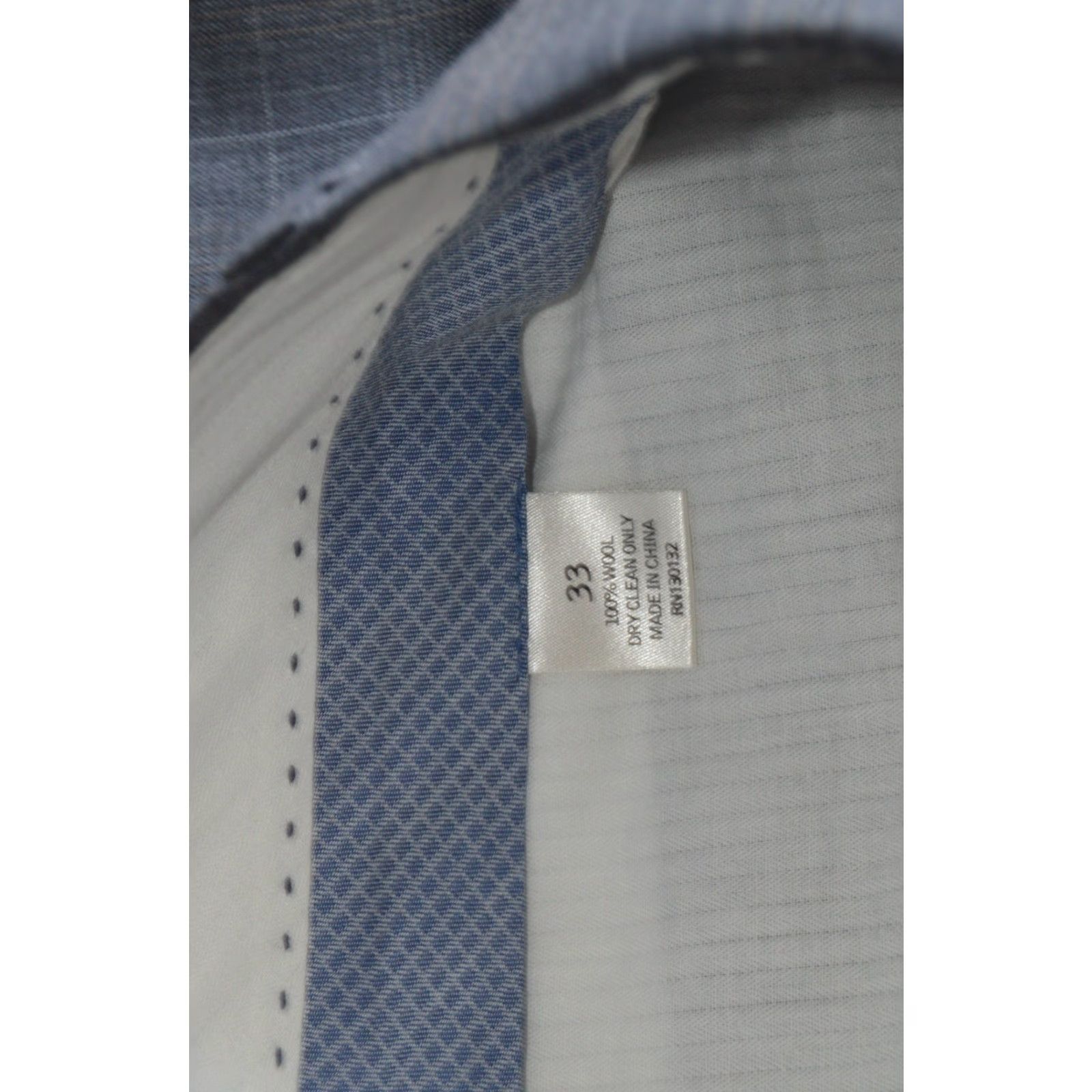 Hart Schaffner Marx Hart Schaffner Marx Dress Pants 100% Wool Pleated Cuffed Gray 33 Regular /28.5 Men Pants Front Pleat Front Vintage No Size US 33 - 6 Thumbnail
