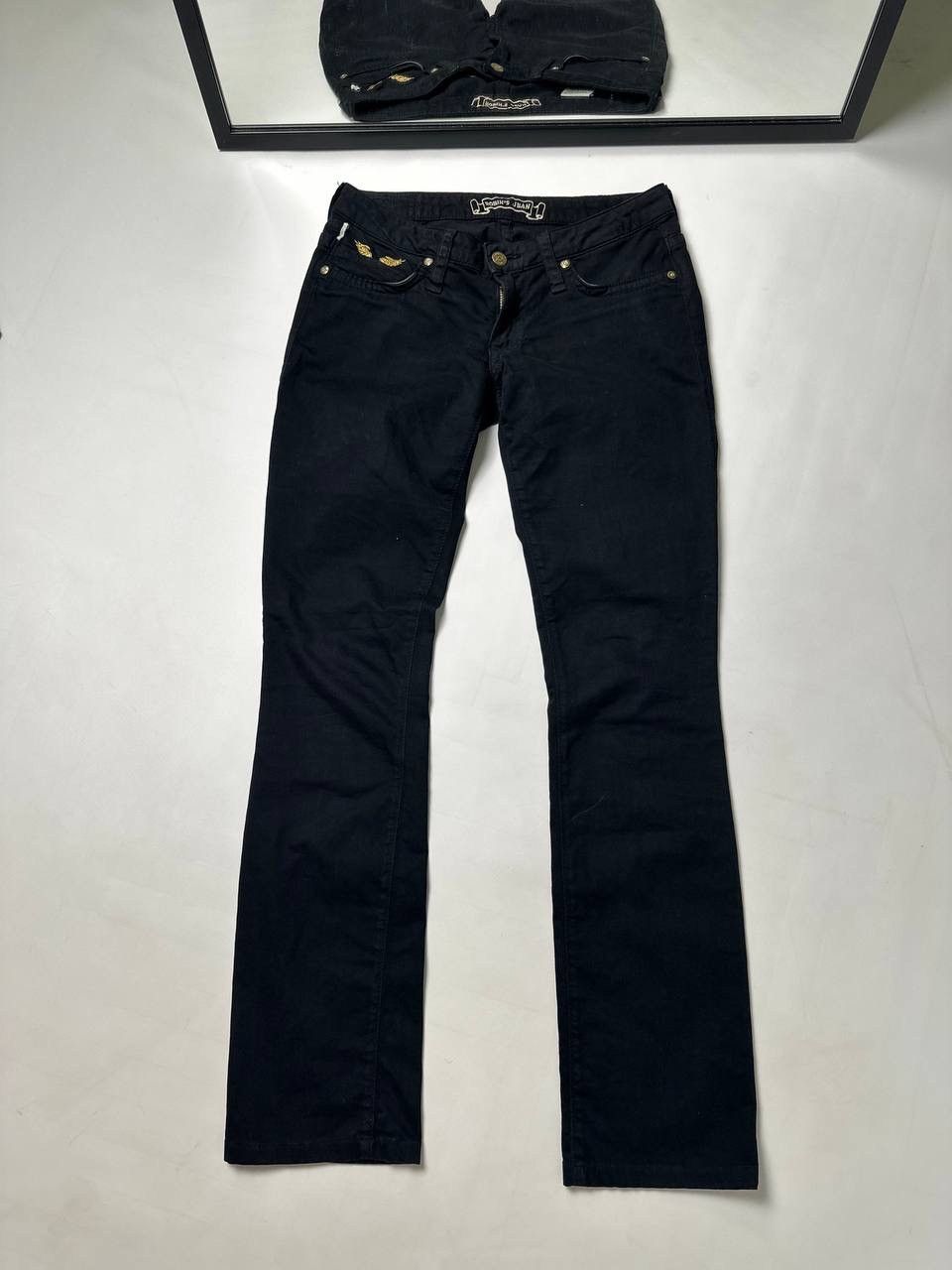 Robins Jeans Y2K Robins Jeans cut pants super marilyn Japanese Skiny 🔥USA Size US 27 - 10 Thumbnail