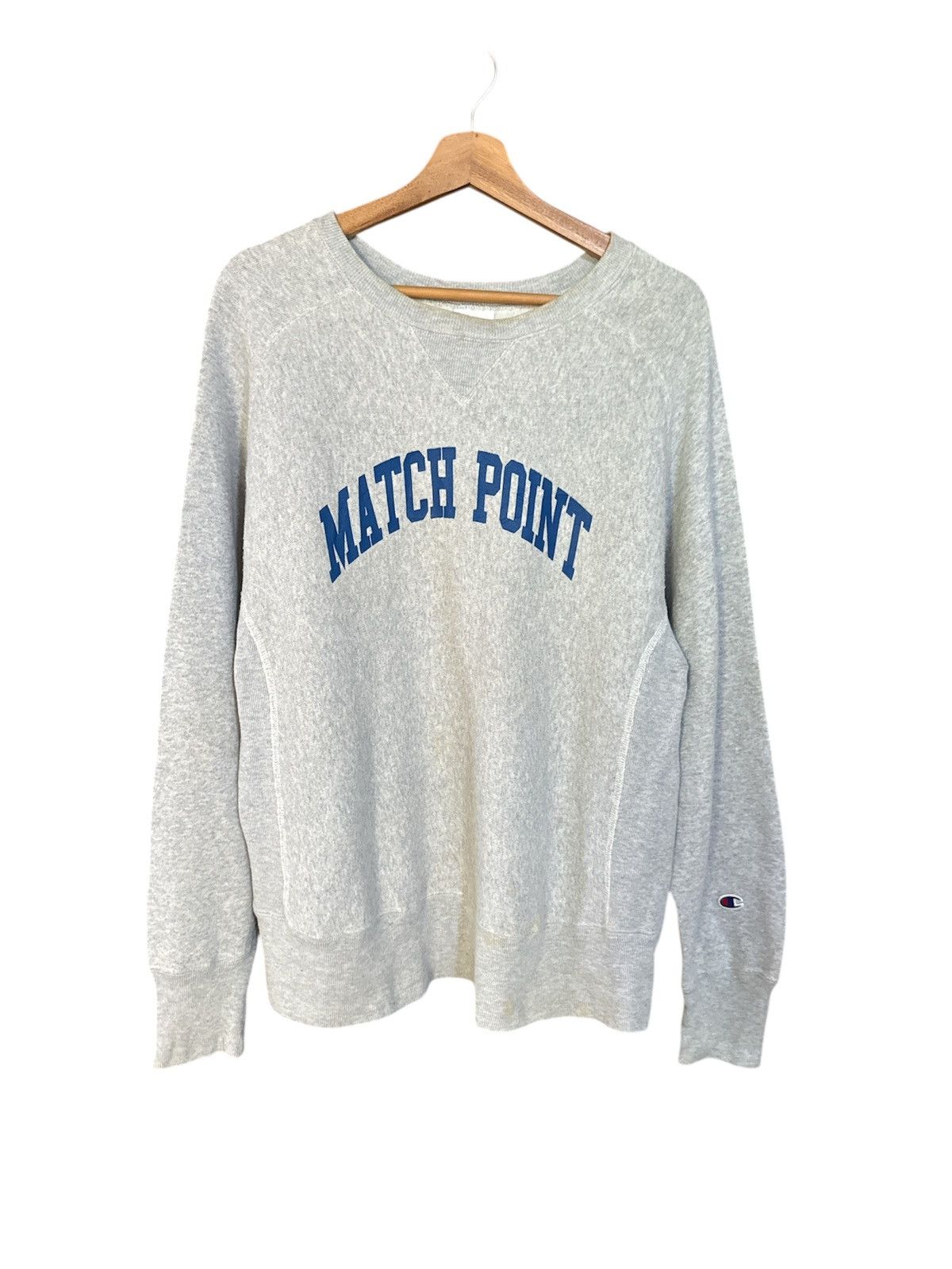 Champion Vtg Champion Reverse Weave Match Point Hoodie Large Size US L / EU 52-54 / 3 - 1 Thumbnail