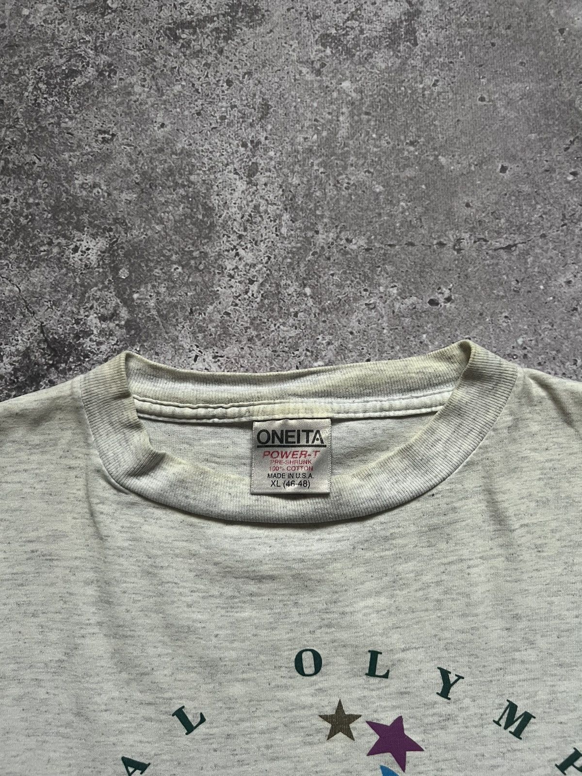 USA Olympics × Vintage Vintage 90s Atlanta 1996 Olympic Games T-shirt Single Stich Size US XL / EU 56 / 4 - 13 Thumbnail