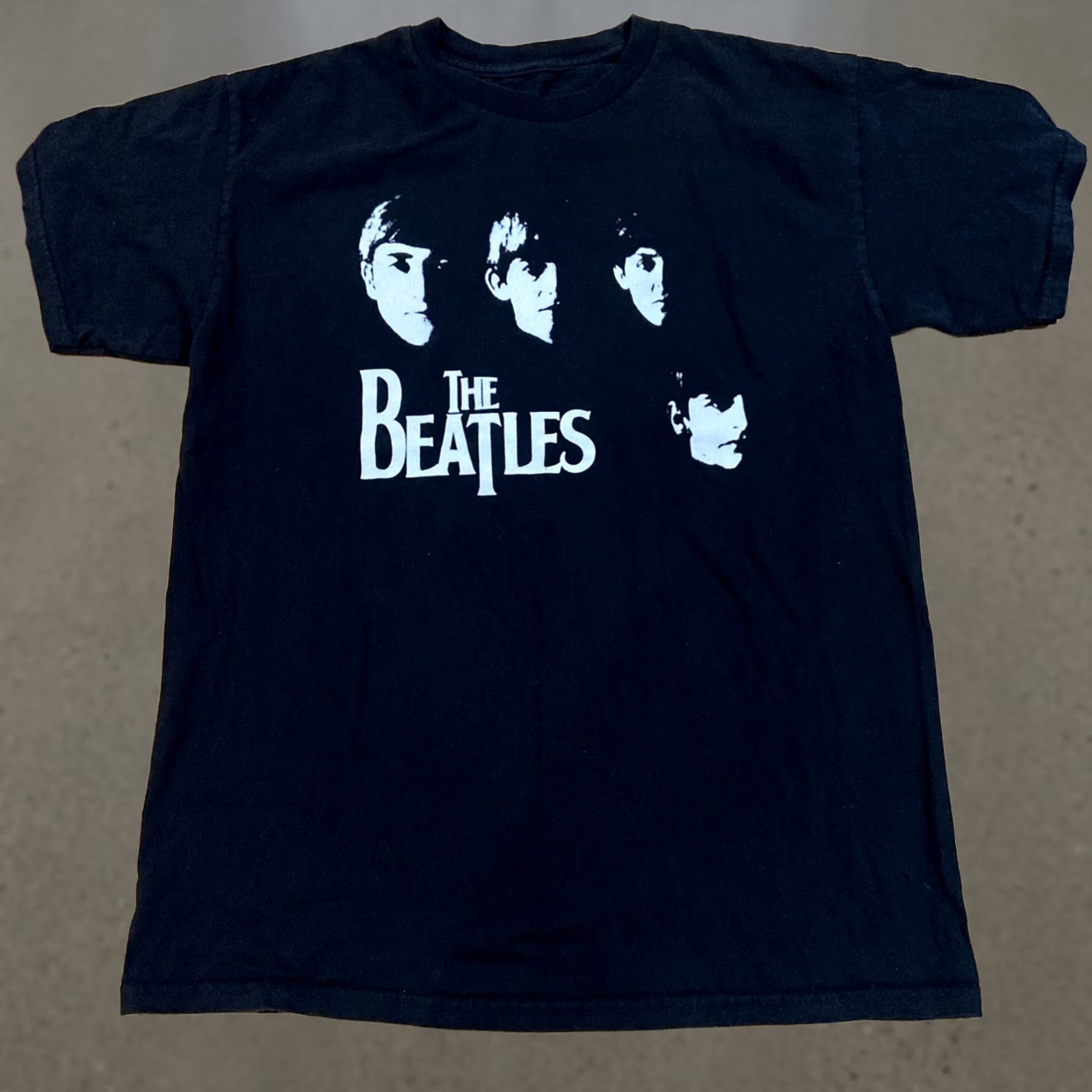 Vintage VINTAGE The Beatles T-Shirt Black Cotton L Men Adult Large Shirts Mens Size US L / EU 52-54 / 3 - 1 Thumbnail