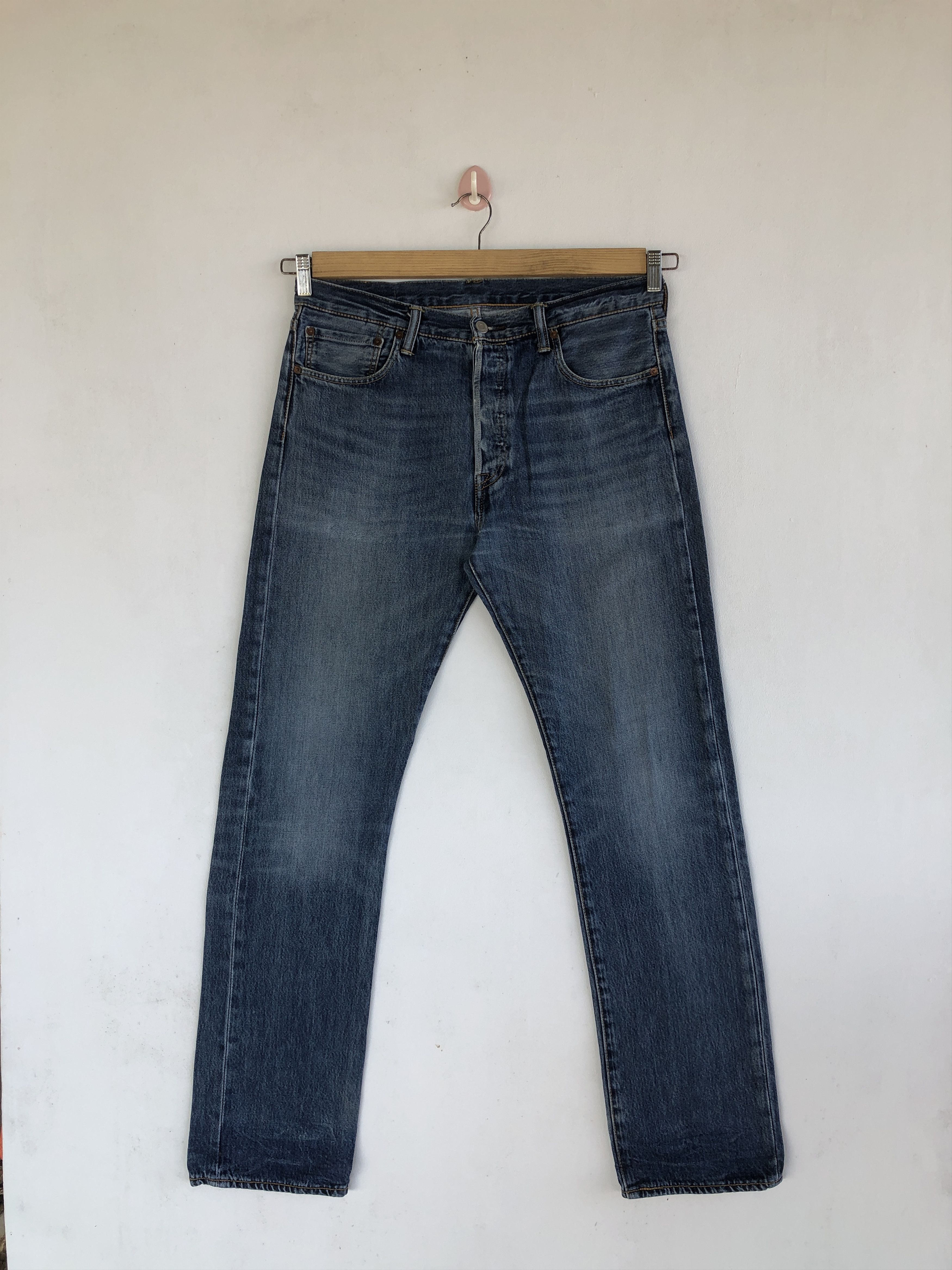 Levi's Vintage Levis 501 Jeans Levi's 501 Faded Light Wash Denim Size US 32 / EU 48 - 1 Thumbnail