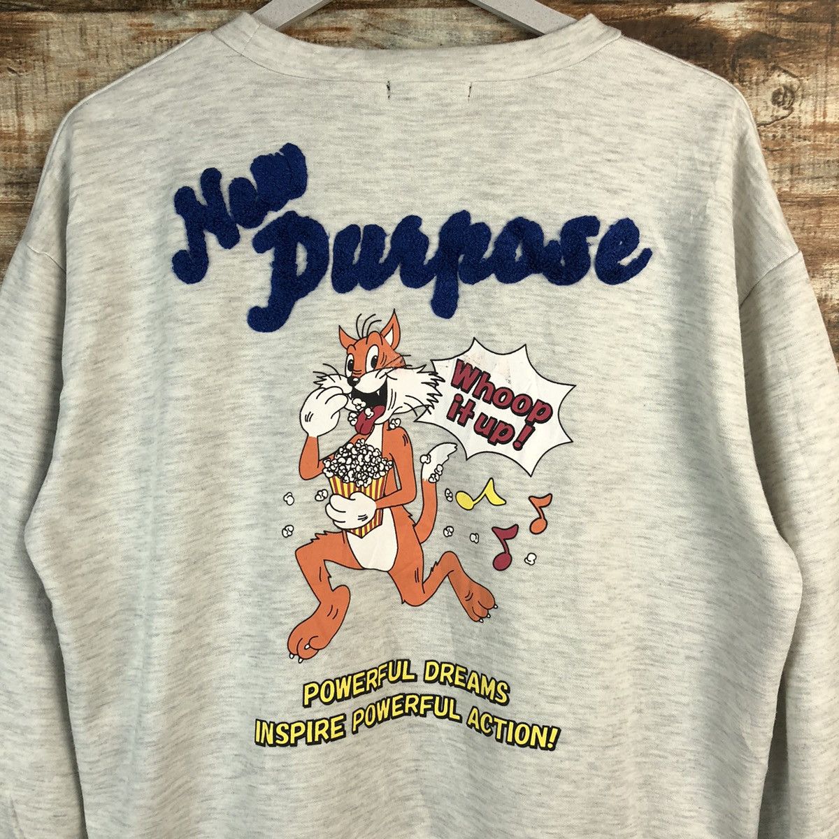 Japanese Brand PLYMTONE White cartoon vintage Sweatshirt #A1939 Size US M / EU 48-50 / 2 - 2 Thumbnail
