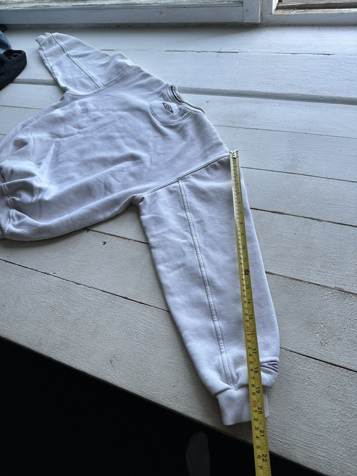 Umbro × Vintage 🚨90s UMBRO Big Logo WHITE Oversized Sweatshirt y2k rare Size US M / EU 48-50 / 2 - 21 Thumbnail