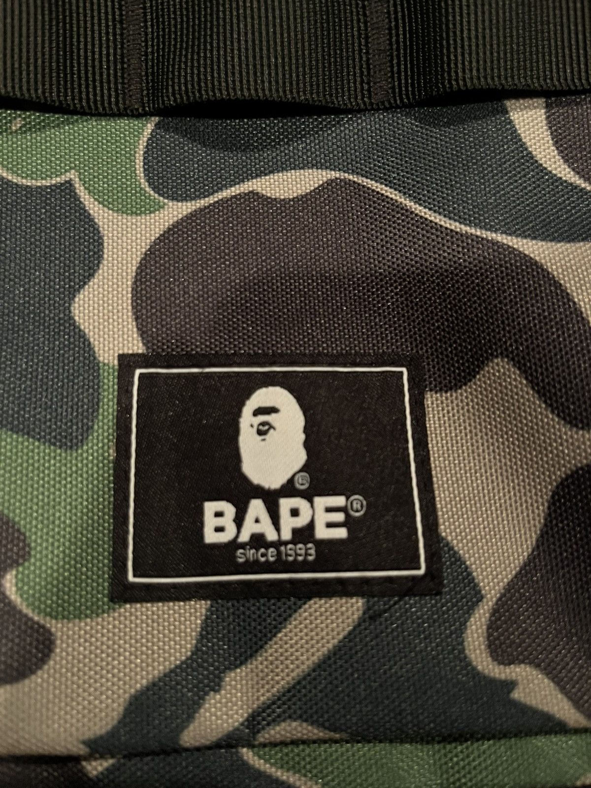 Bape A Bathing Ape Green Camo Side Bag Size ONE SIZE - 2 Thumbnail