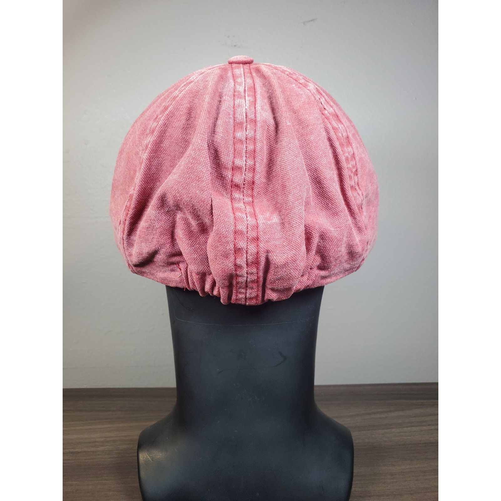 Abercrombie & Fitch × Vintage Abercrombie & Fitch Hat Cap Light Red Stretch Fit 90s 1892 Size ONE SIZE - 6 Thumbnail