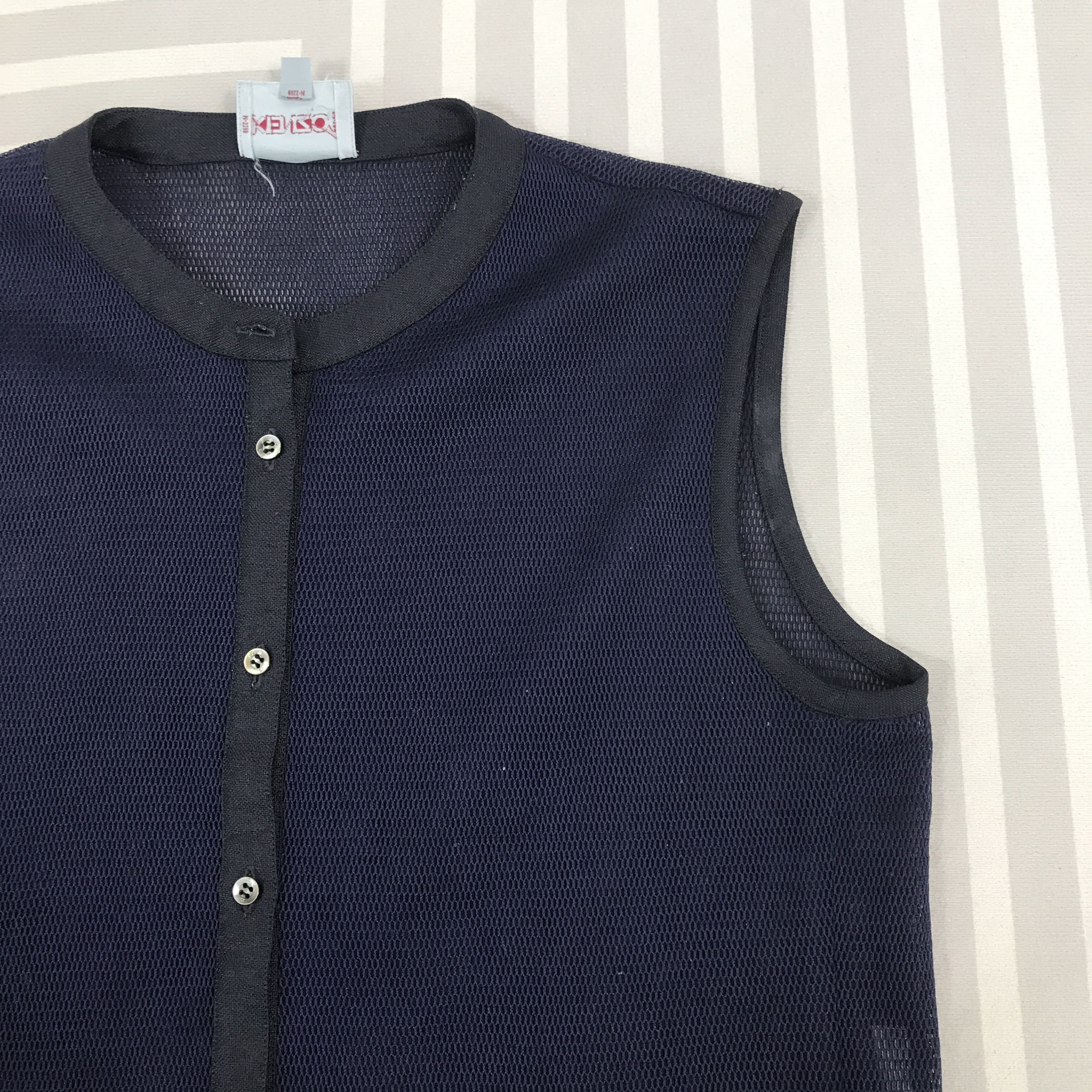 Kenzo × Vintage Vintage Kenzo Golf Net design Vest Size US M / EU 48-50 / 2 - 5 Thumbnail