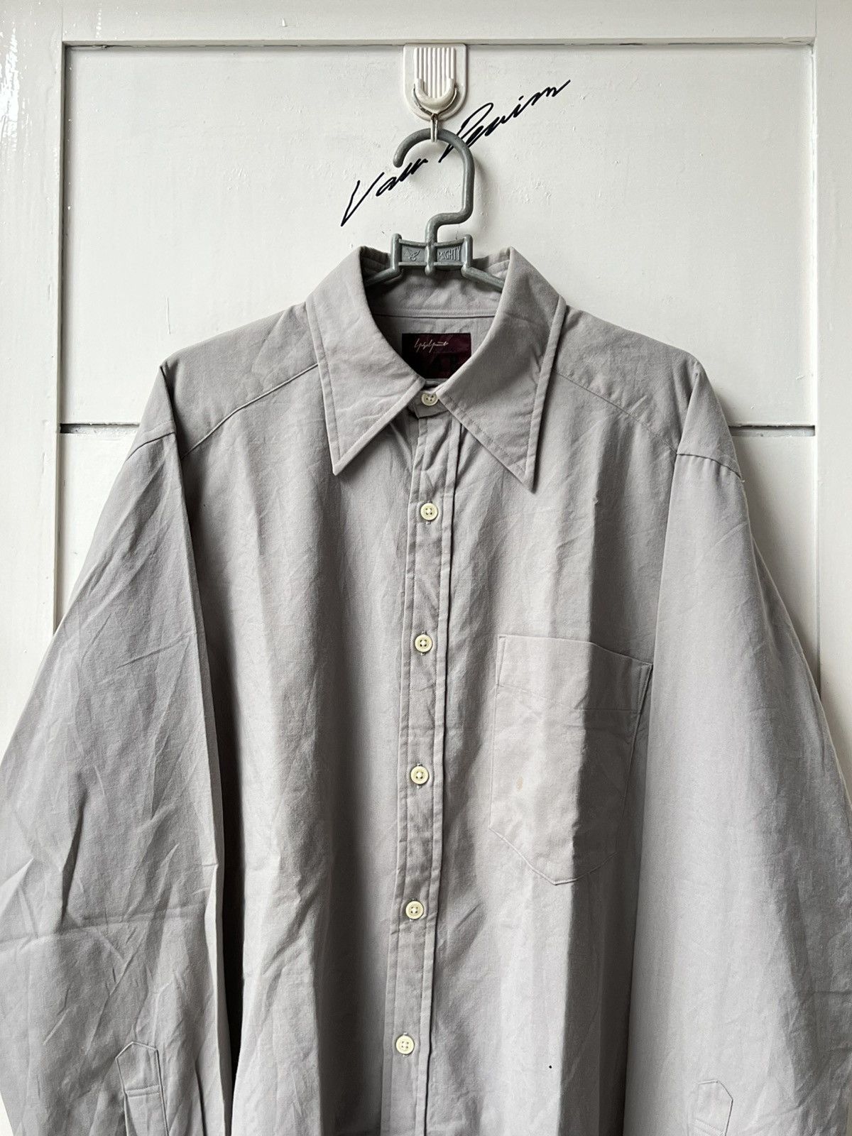 Yohji Yamamoto A.A.R Yohji Yamamoto Durban Grey Shirt Size US M / EU 48-50 / 2 - 10 Thumbnail