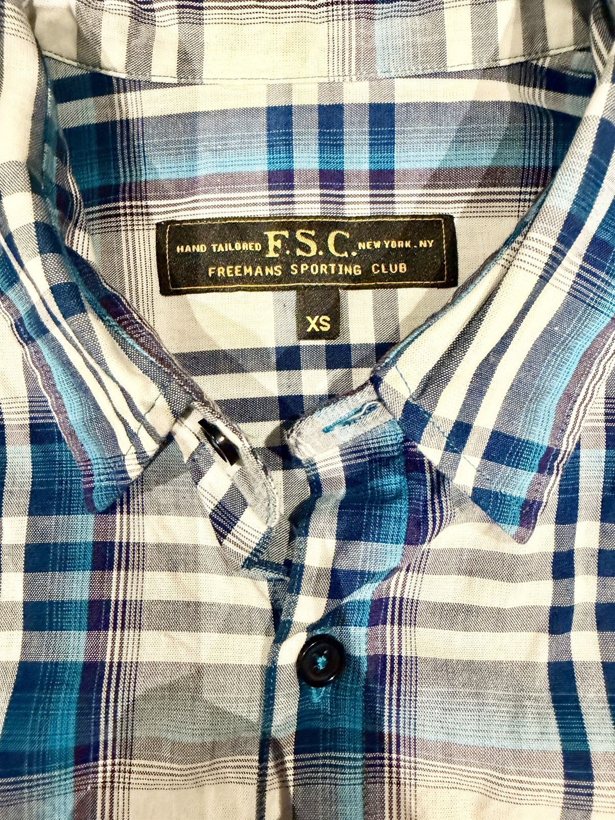 Freemans Sporting Club Freemans Sporting Club Short Sleeve Shirt Size US XS / EU 42 / 0 - 2 Thumbnail