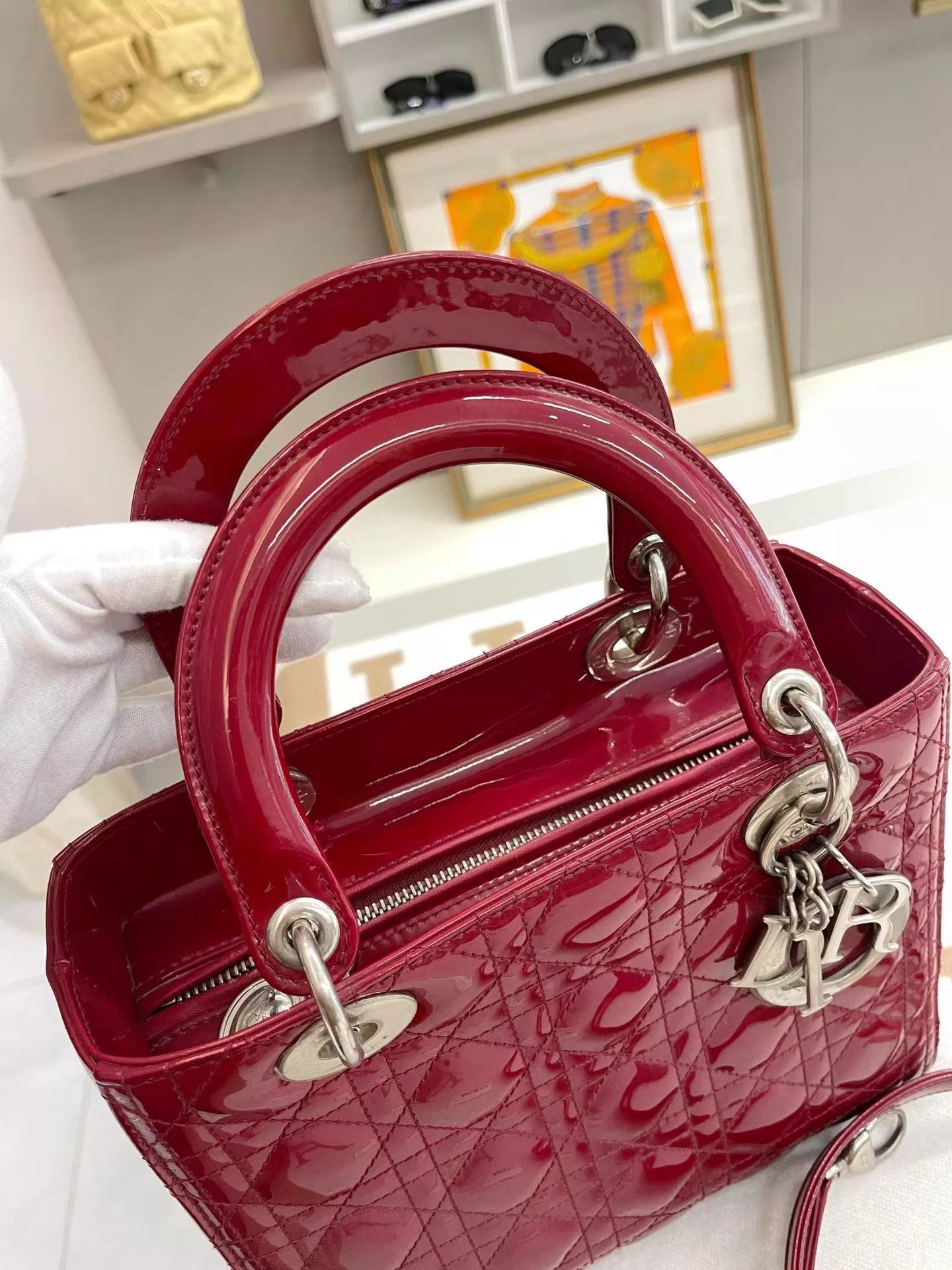 Dior Dior Lady Dior 5 Mint 2014 For Sale Size ONE SIZE - 2 Thumbnail