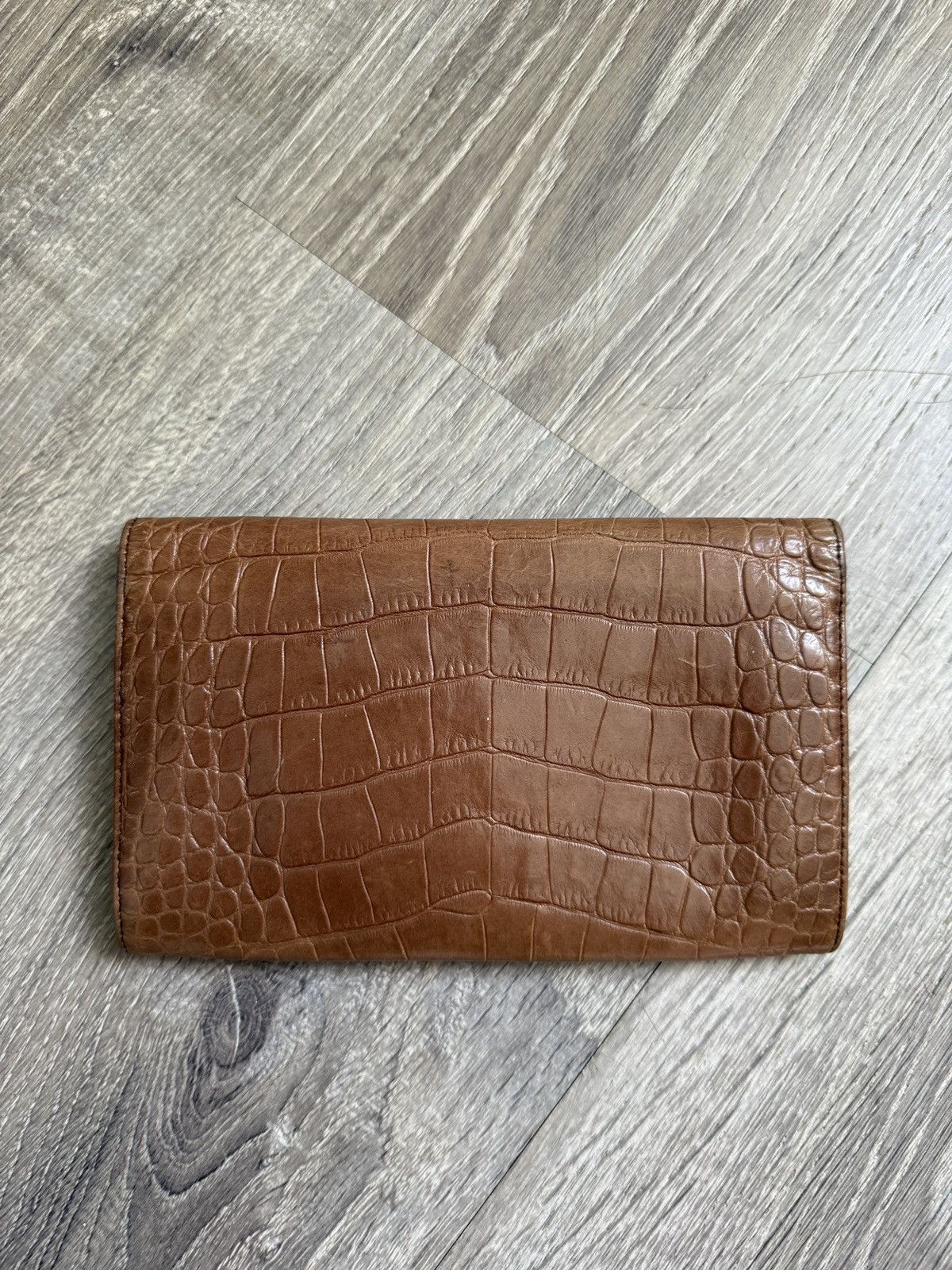 Prada Vintage Prada Crocodile Wallet Size ONE SIZE - 8 Thumbnail