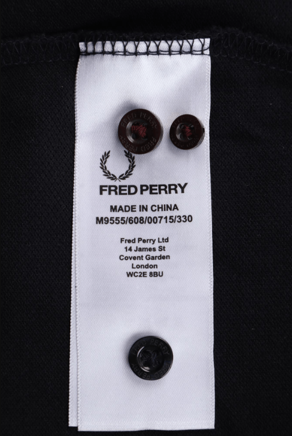 Fred Perry Fred Perry Contrast Collar Piqué Polo Shirt Black Size S Size US S / EU 44-46 / 1 - 5 Thumbnail