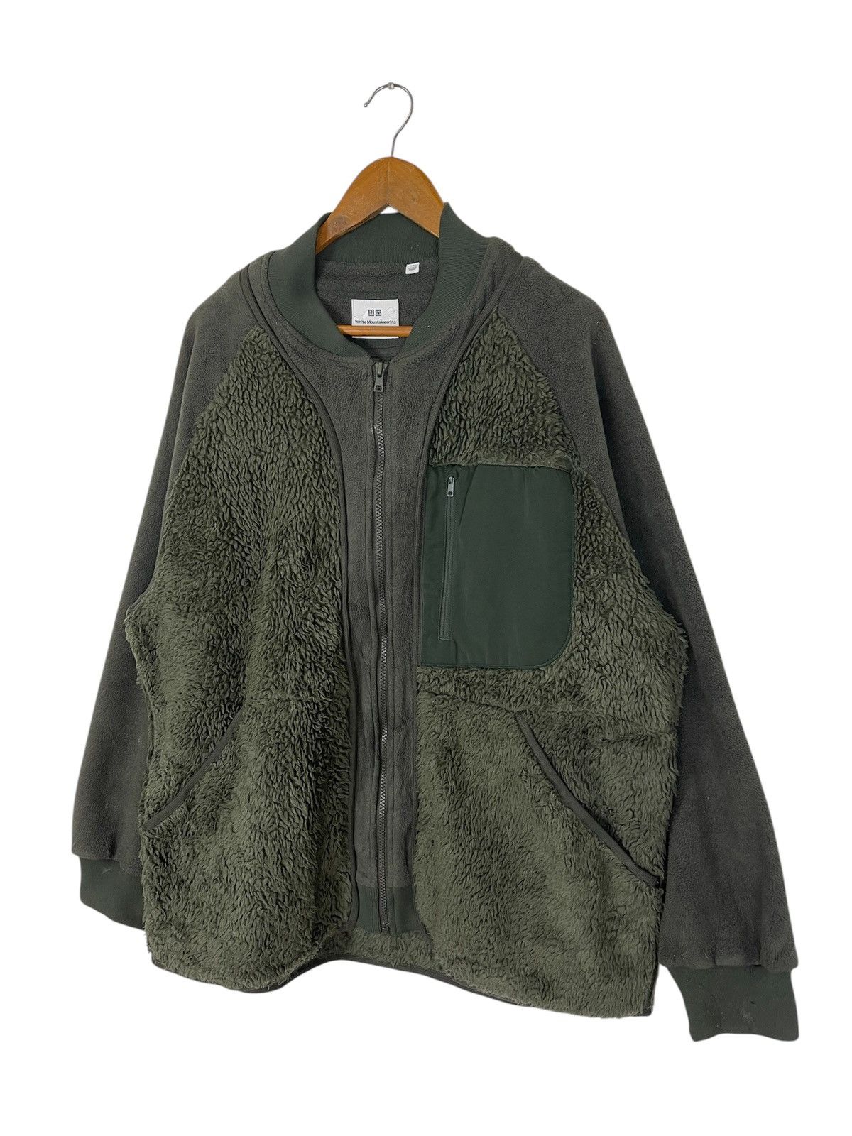 Uniqlo × White Mountaineering WHITE MOUNTAINEERING UNIQLO DEEP PILE SHERPA JACKET Size US XL / EU 56 / 4 - 3 Thumbnail