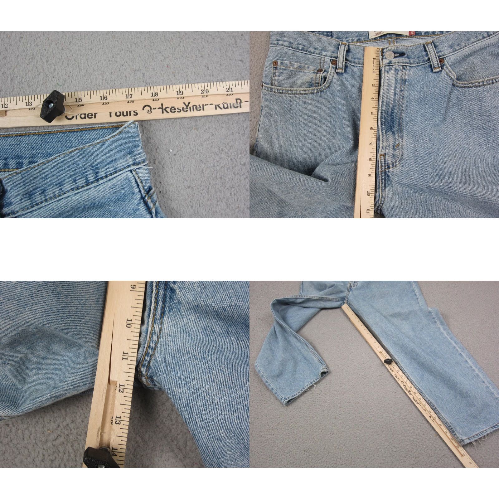 Levi's VINTAGE Levi's Jeans Mens Blue 560 Comfort Fit Straight Denim Y2K W34 L30 Size US 30 / EU 46 - 8 Thumbnail