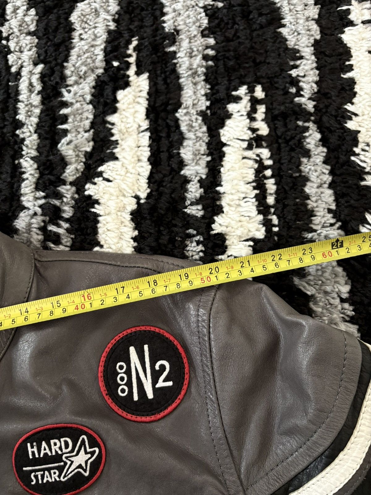 Other Y2K vintage moto style patches racing leather jacket Size US XL / EU 56 / 4 - 7 Thumbnail
