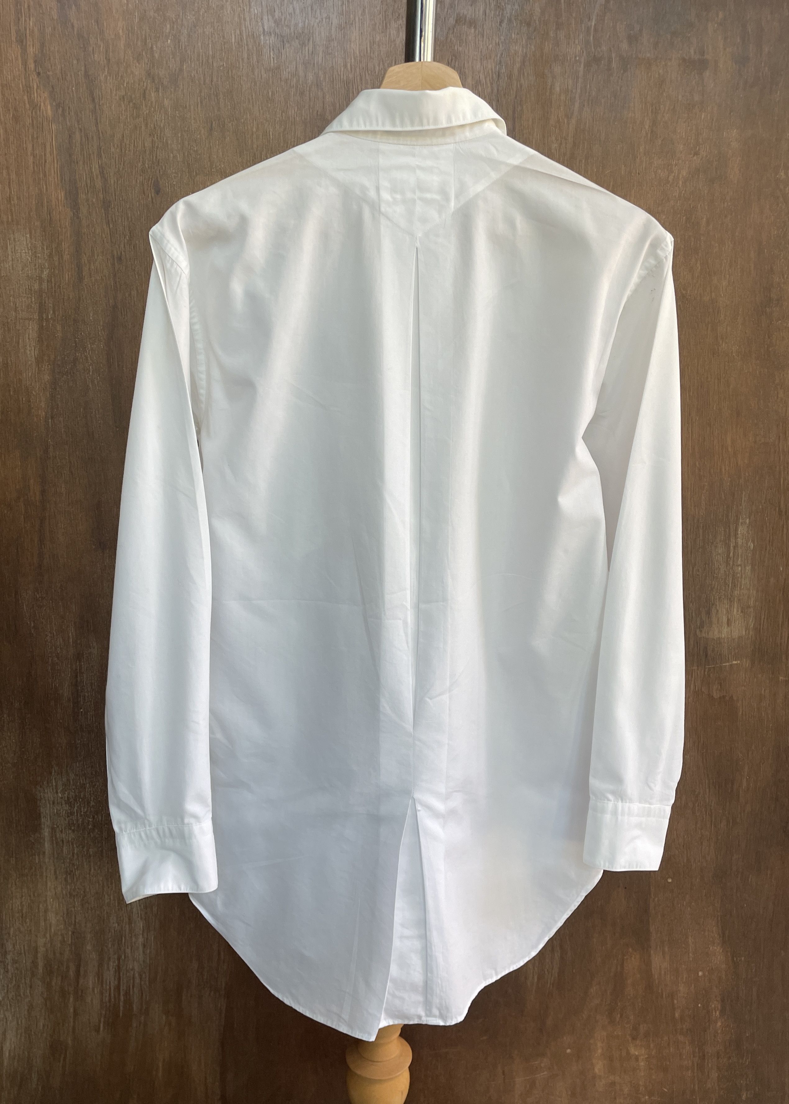 Issey Miyake ISSEY MIYAKE Classic White Shirt Size US XXS / EU 40 - 3 Thumbnail