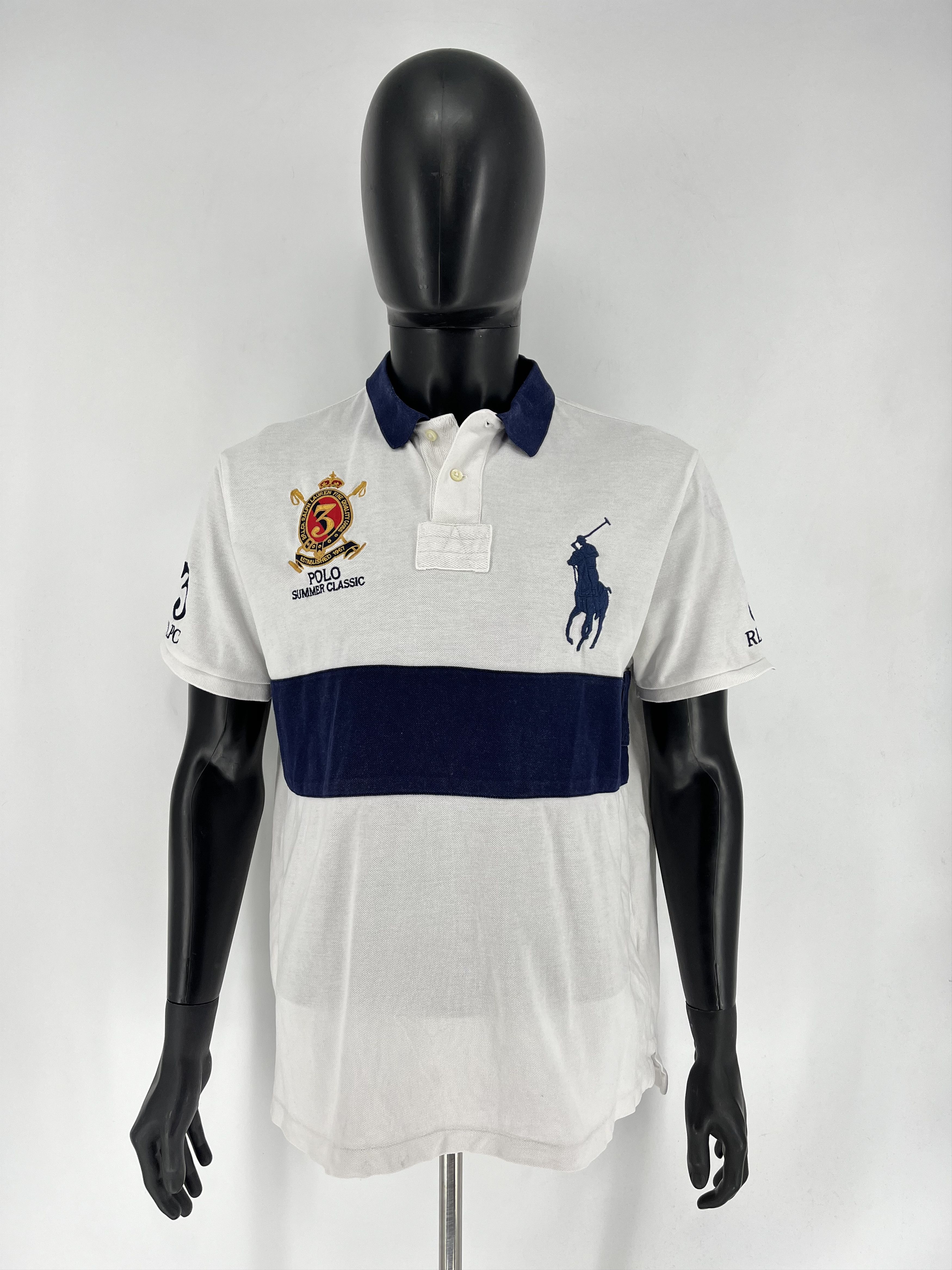 Polo Ralph Lauren Polo Ralph Lauren USA Rugby Polo Shirt Rare Hype Summer Size US XL / EU 56 / 4 - 2 Thumbnail