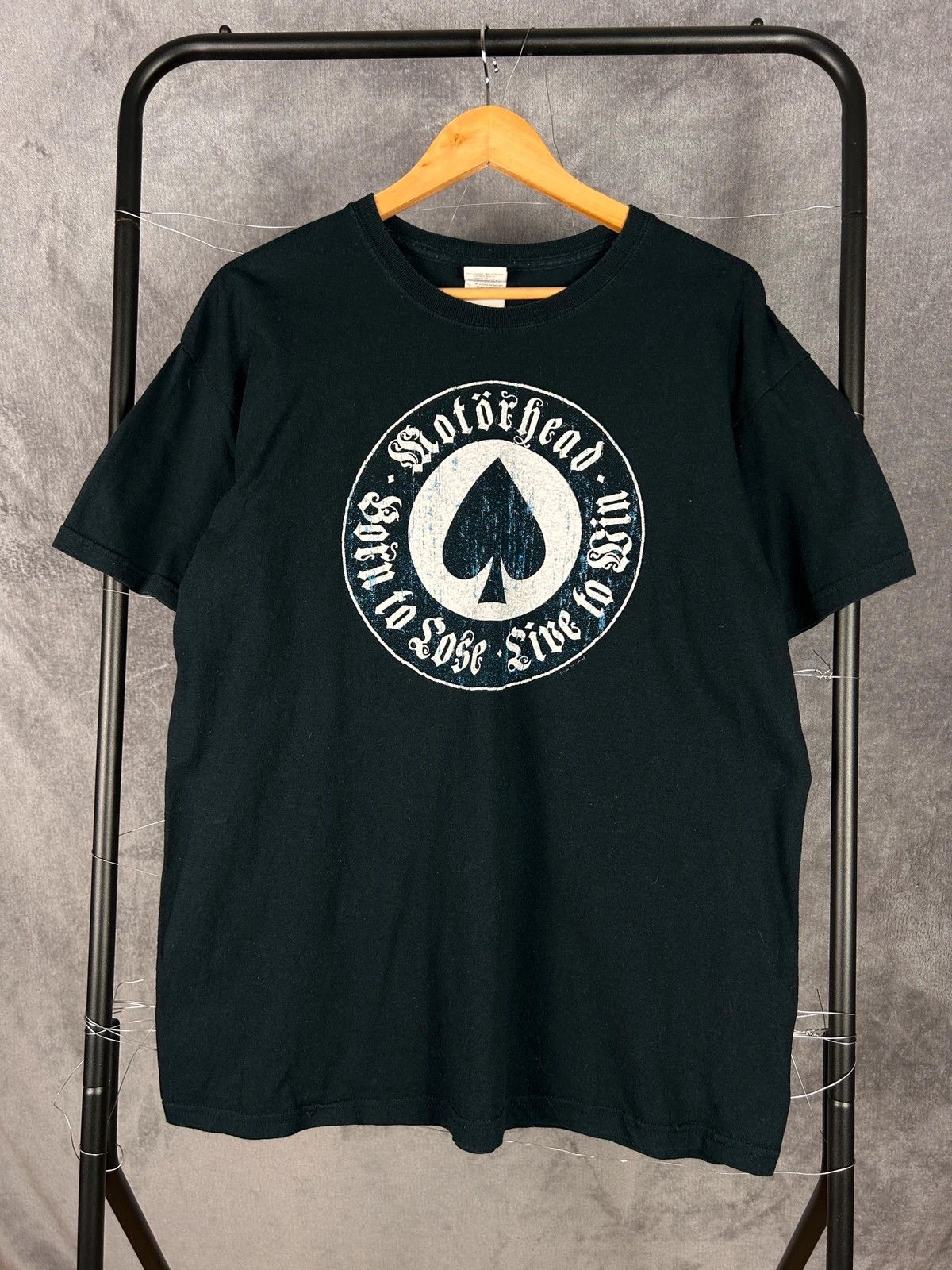 Gildan × Vintage Motorhead Born to Lose Live to Win vintage black tee Size US L / EU 52-54 / 3 - 1 Thumbnail