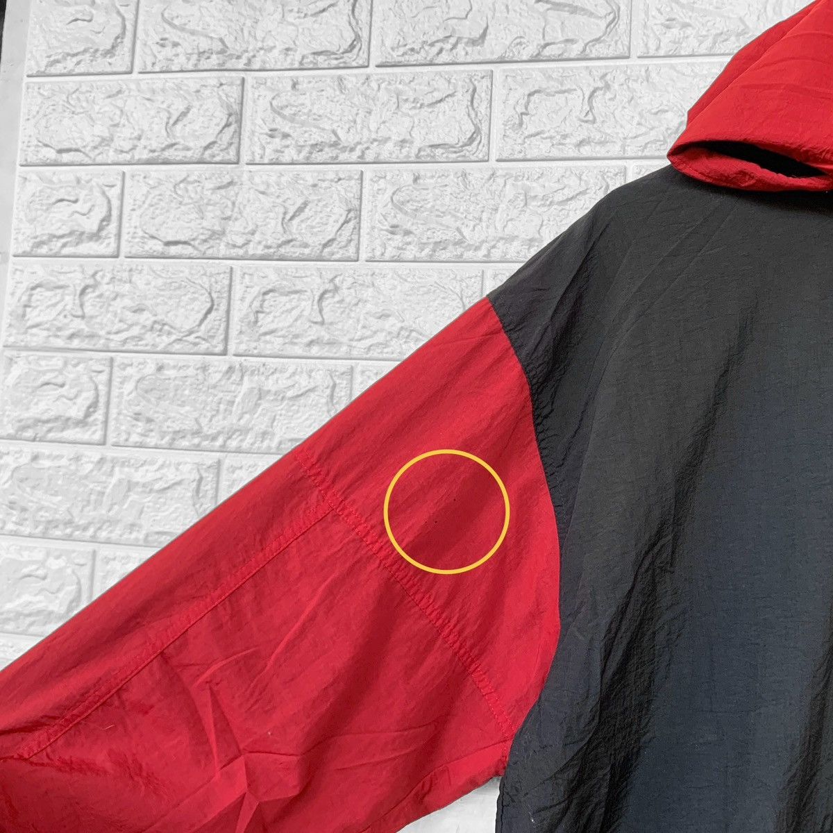 Vintage Vintage 90s Nike JUST DO IT Windbreaker Hoodie Jacket Size US L / EU 52-54 / 3 - 10 Thumbnail