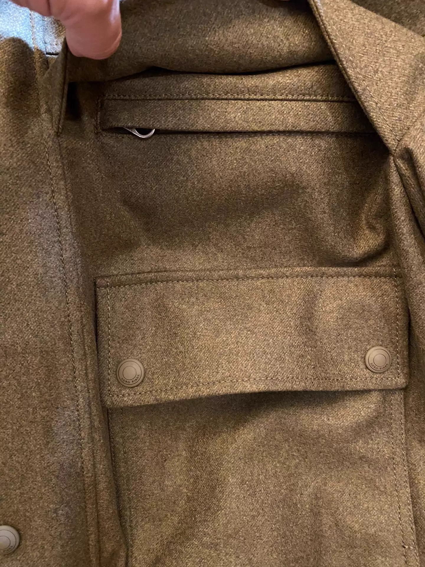 Loro Piana LORO PIANA 3-Layer Green Storm System Pilot Jacket Size US M / EU 48-50 / 2 - 9 Thumbnail