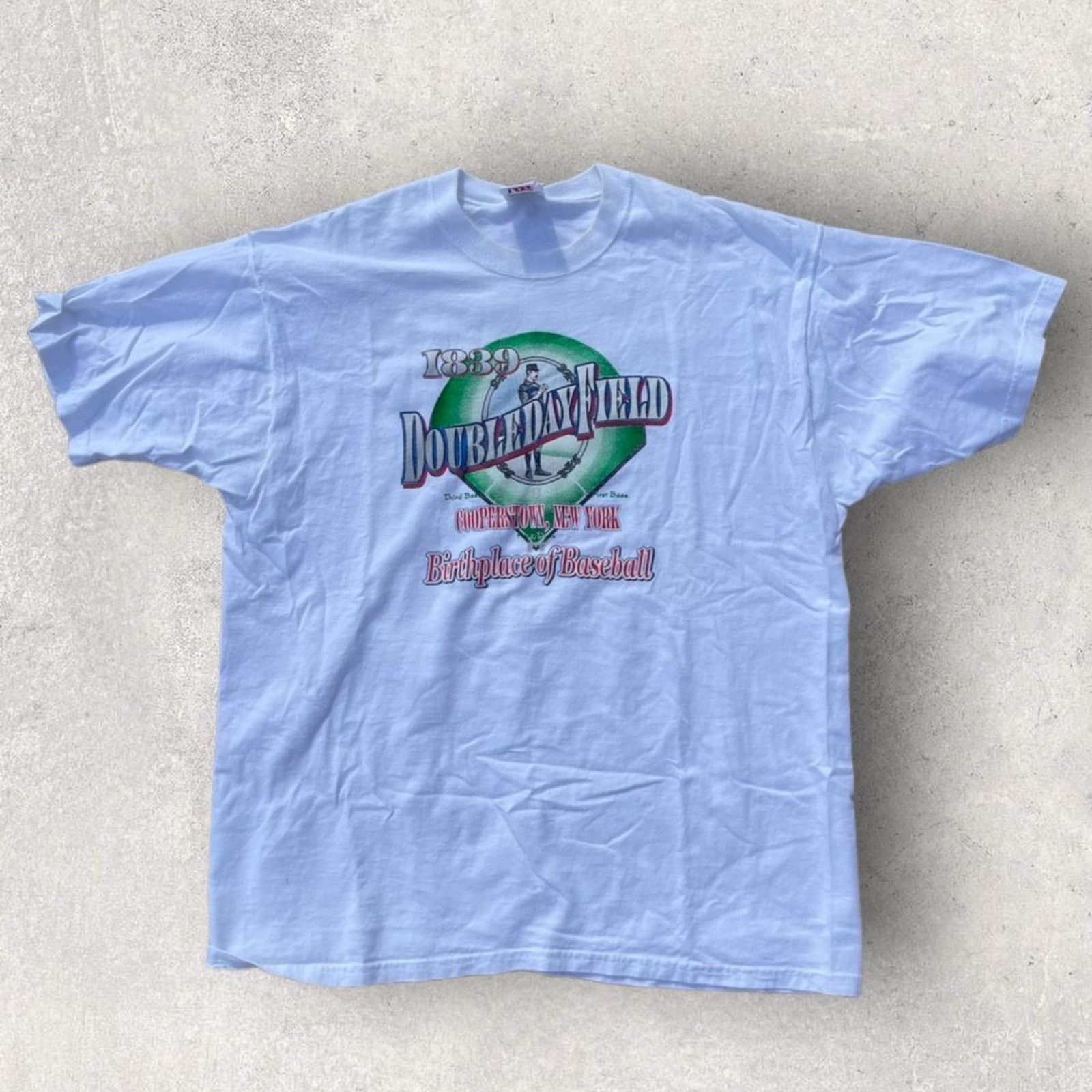 MLB × Vintage × Wilson Vintage Cooperstown Double Day Field Tee Size US XL / EU 56 / 4 - 1 Thumbnail