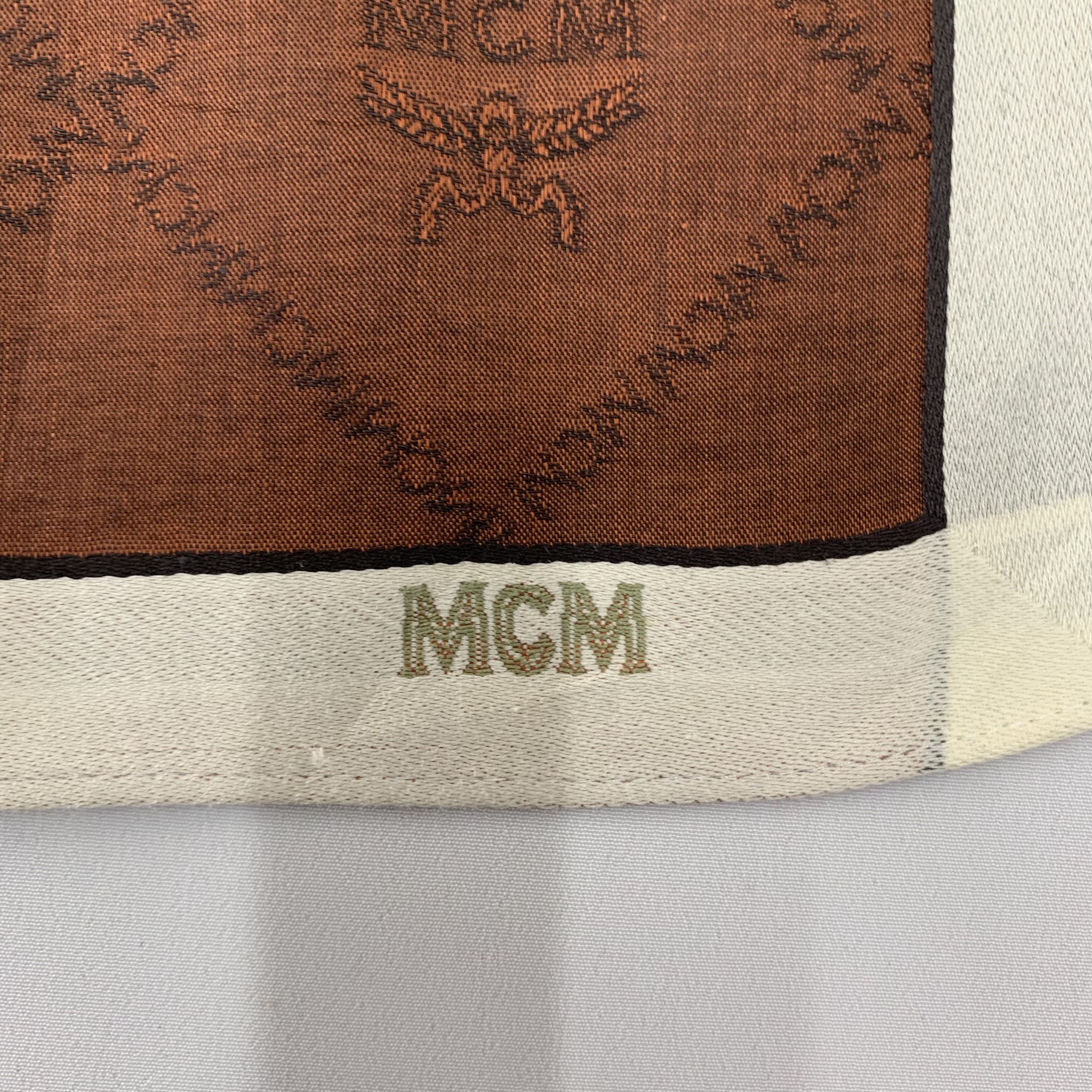MCM MCM Handkerchief Bandana Pocket Square TC1332 Size ONE SIZE - 5 Thumbnail