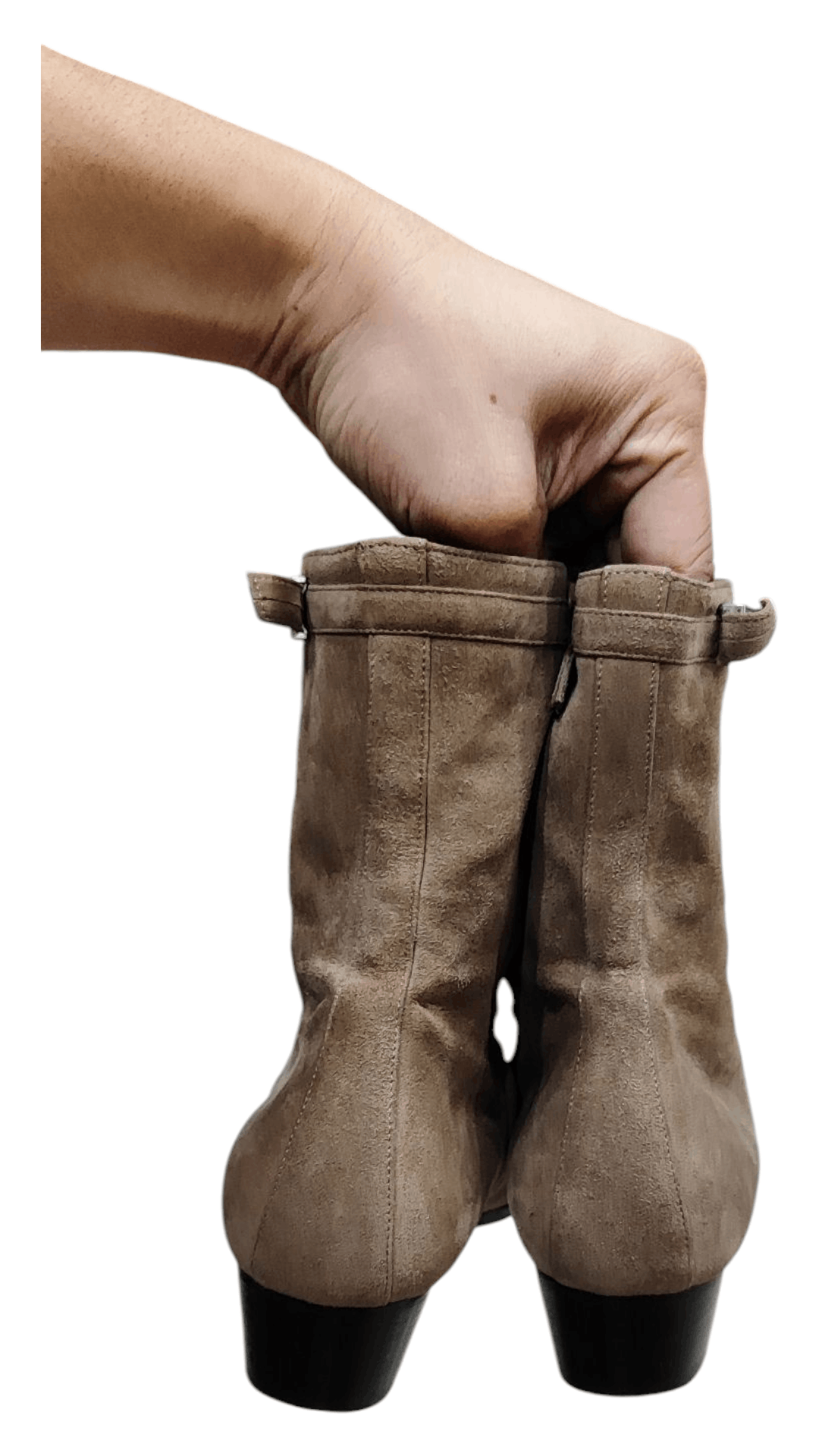 Hermes Hermès H Suede Ankle Boots Brown Size US 7 / IT 37 - 12 Thumbnail