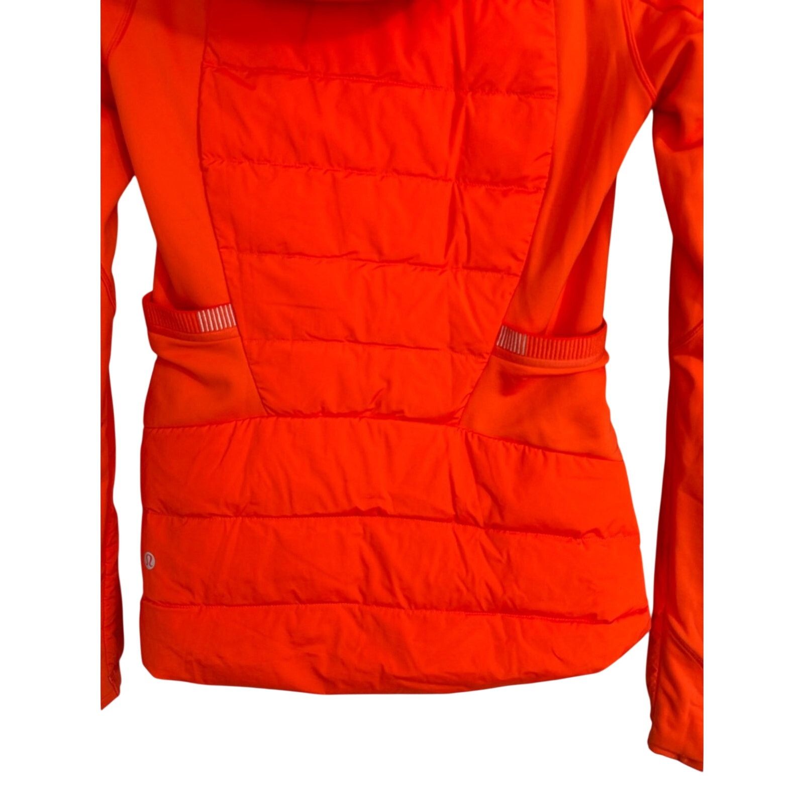Lululemon Lululemon Down for It All Goose Puffer Jacket Atomic Orange Size S / US 4 / IT 40 - 7 Thumbnail